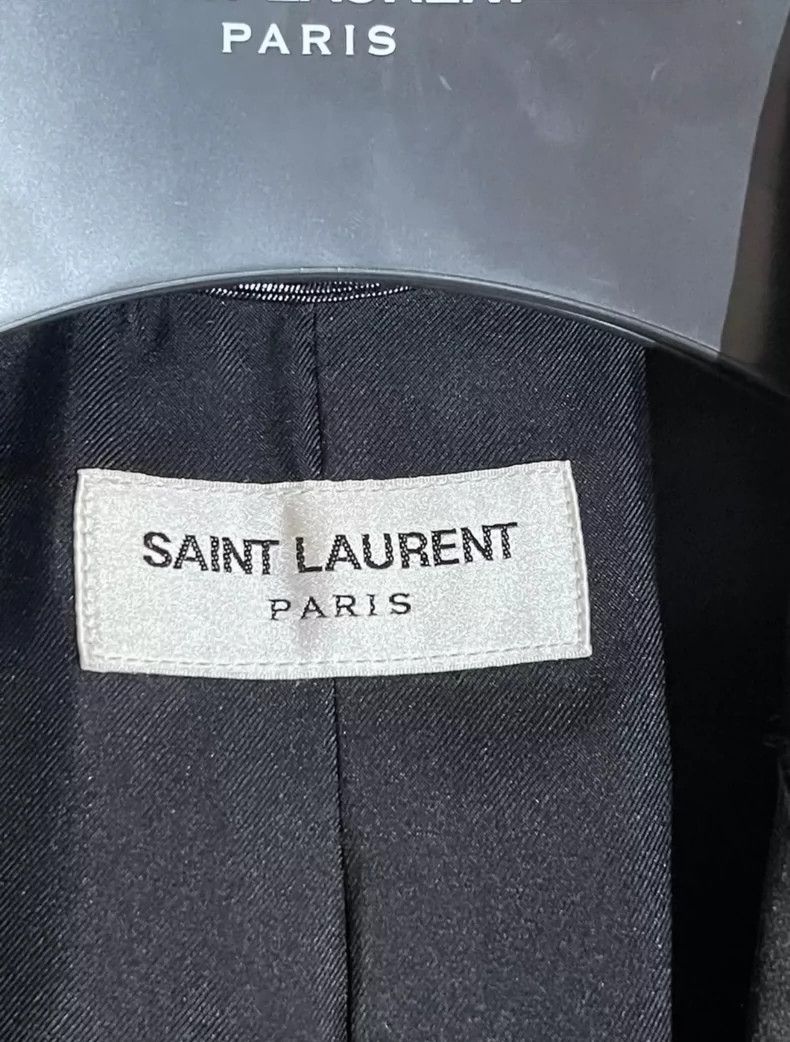 Saint Laurent Paris saint Laurent paris16FW LOOK1 Daming Line Smoking blazer 2 Size 44R - 2 Thumbnail