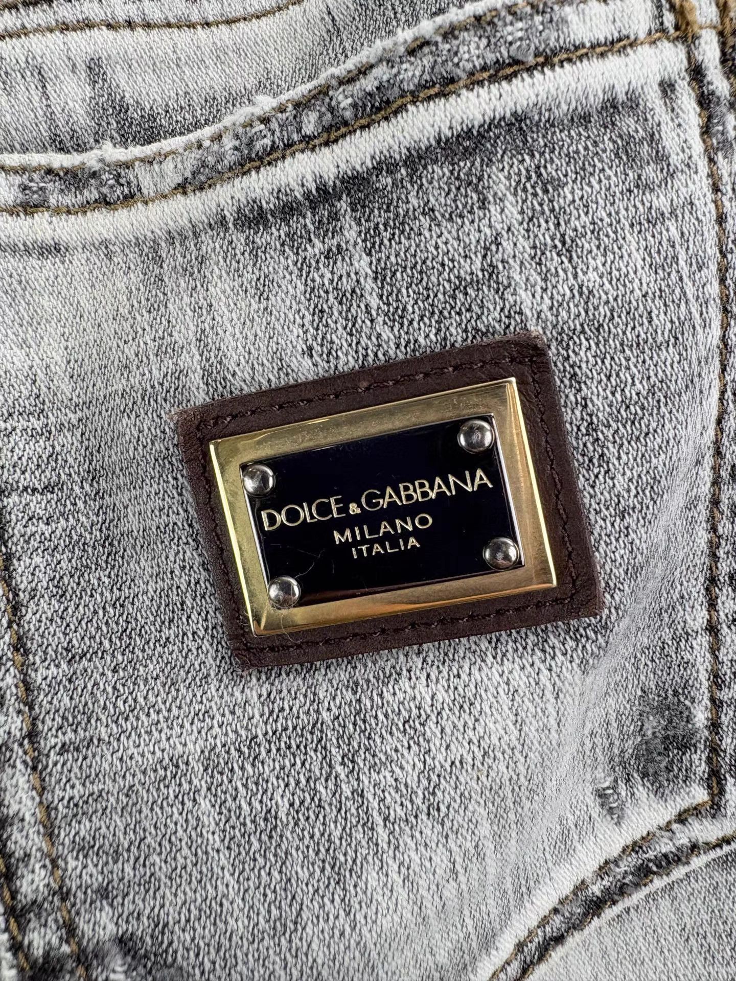 Dolce & Gabbana DOLCE&GABBANA Washed Denim Jeans Size US 36 / EU 52 - 3 Thumbnail