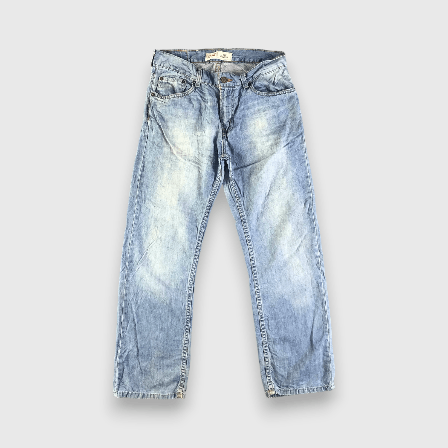 Levi's Vintage Blue Wash Levis 505 Jeans-J4189 Size US 30 / EU 46 - 1 Thumbnail