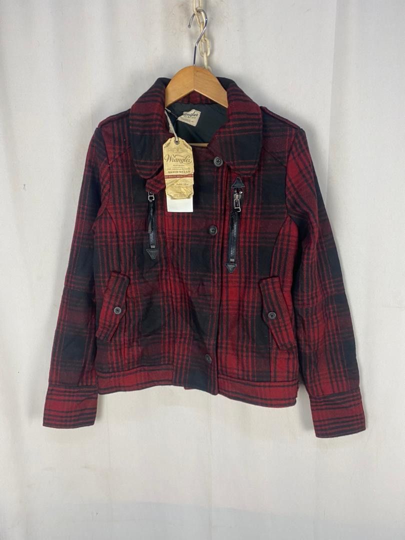 Wrangler Wrangler button wool jacket new with tag Size US S / EU 44-46 / 1 - 13 Thumbnail
