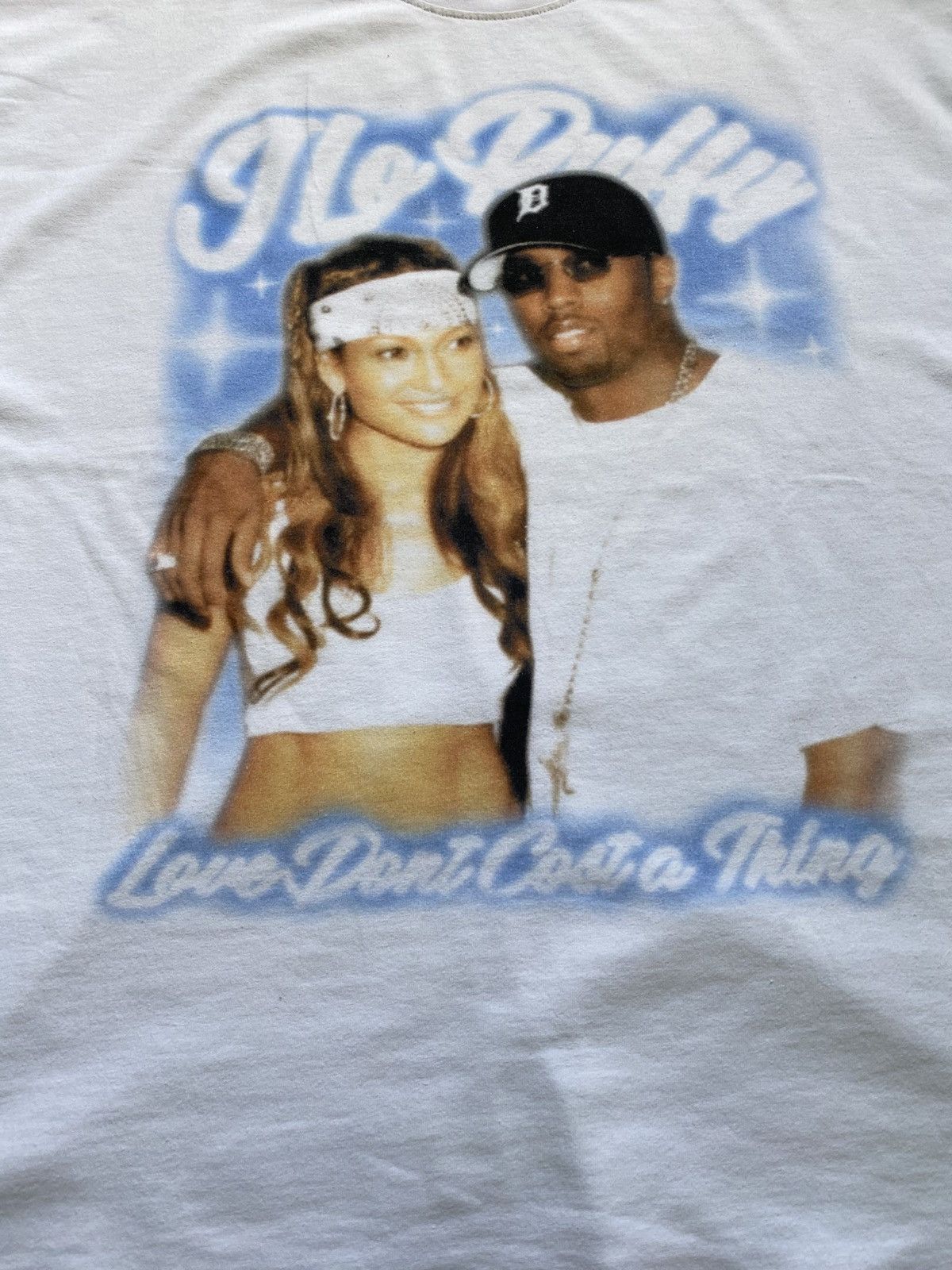 Rap Tees Puff Daddy Jennifer Lopez Rap Tee Size US L / EU 52-54 / 3 - 3 Thumbnail