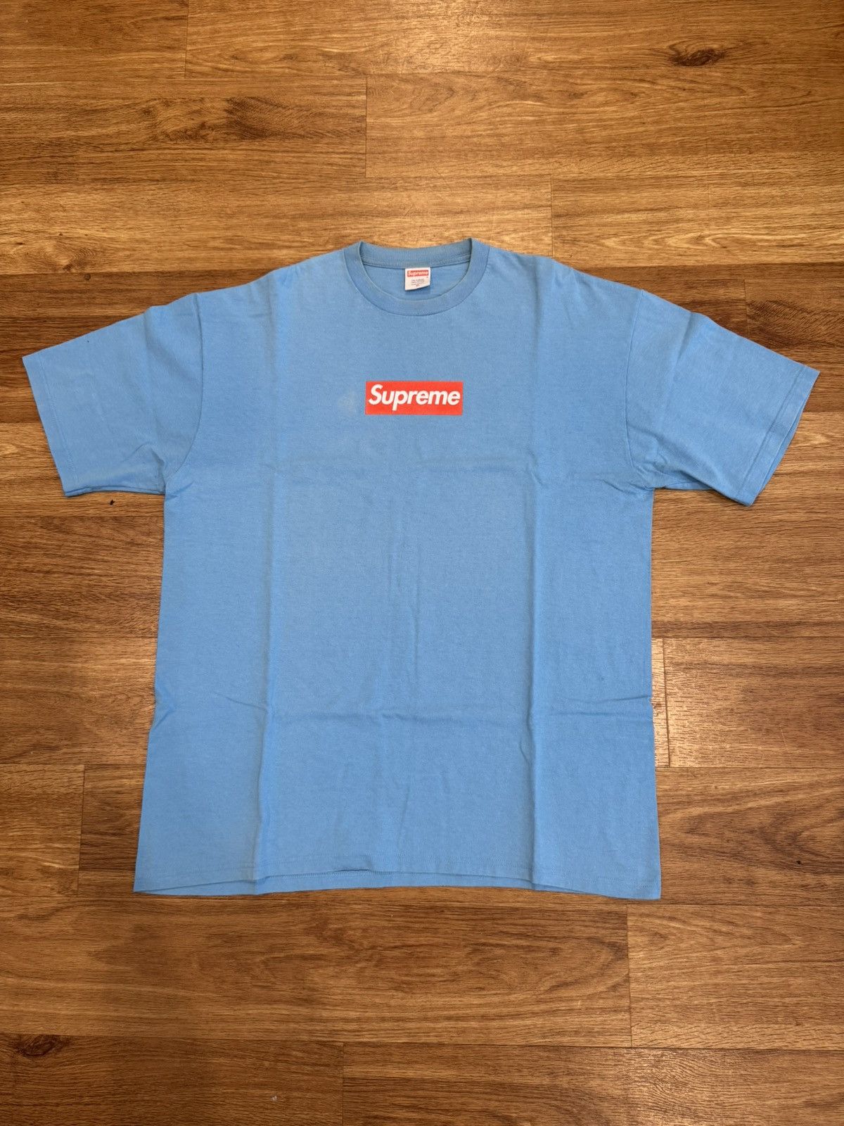 Supreme Supreme 2005 Red On Teal Box Logo Size US XL / EU 56 / 4 - 1 Thumbnail