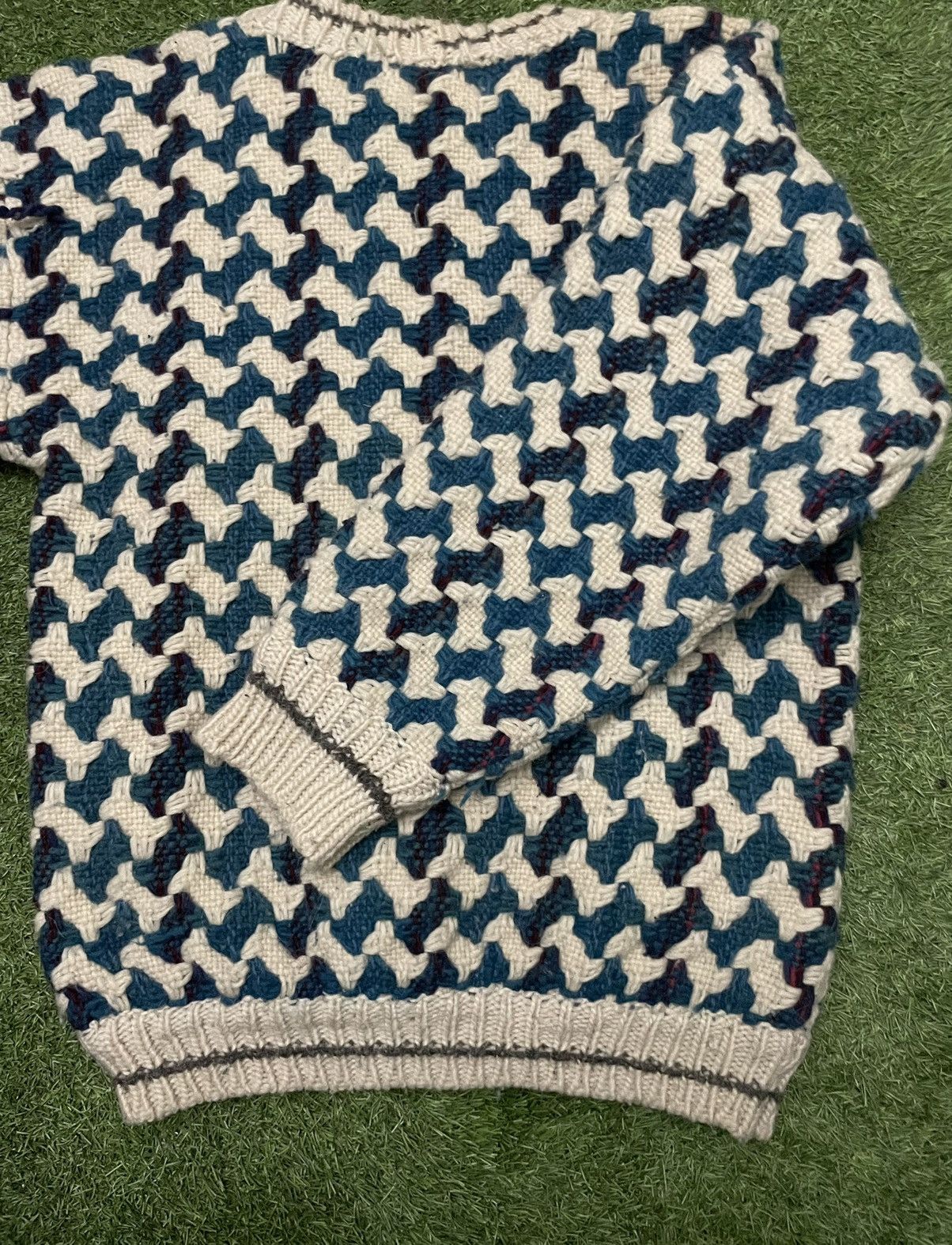 Vintage Vintage Wool Knit Sweater Size US XL / EU 56 / 4 - 3 Thumbnail