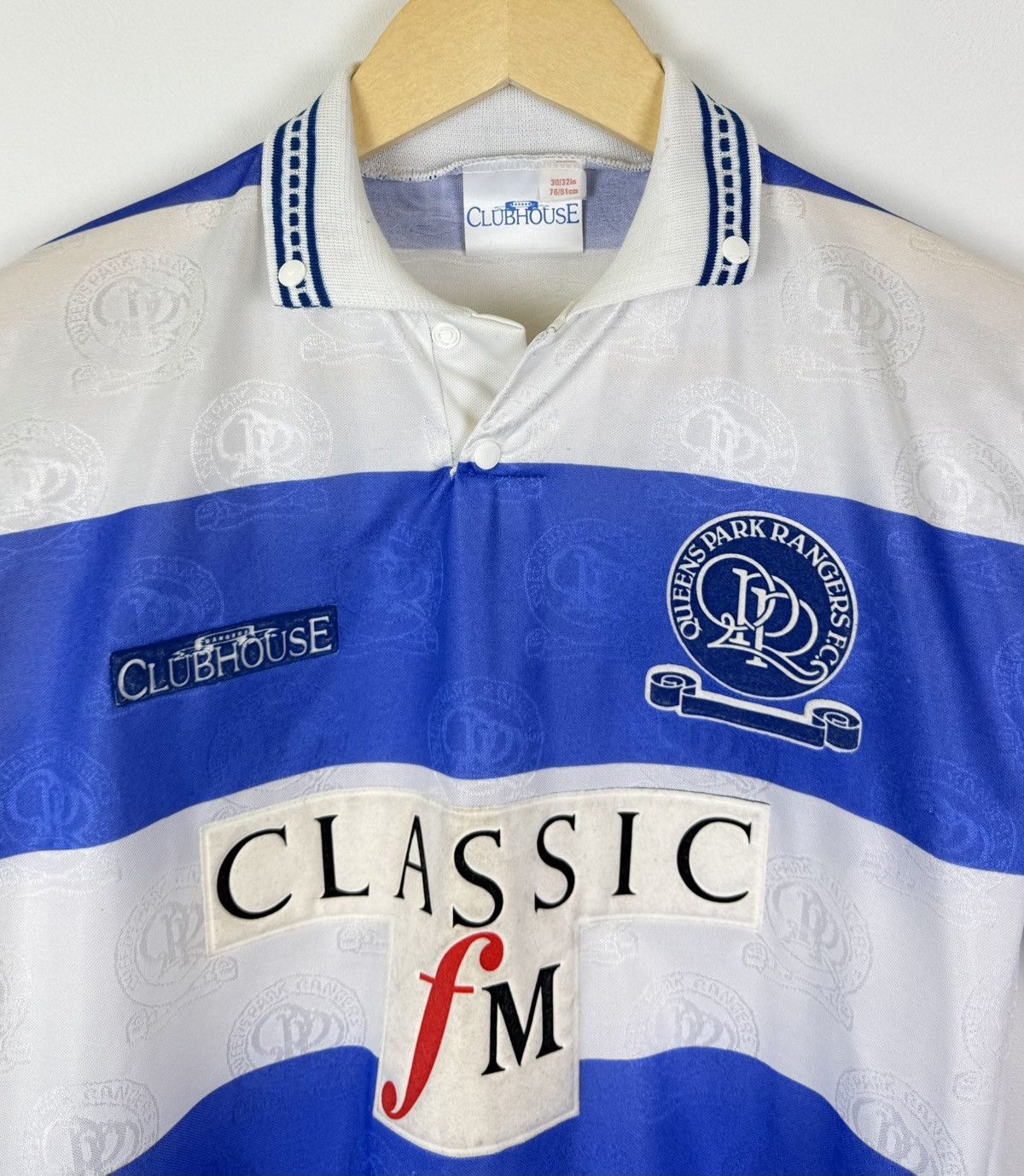 Other Vintage Queens Park Rangers QPR 1992- 1993 home shirt jersey Size US XXS / EU 40 - 2 Thumbnail