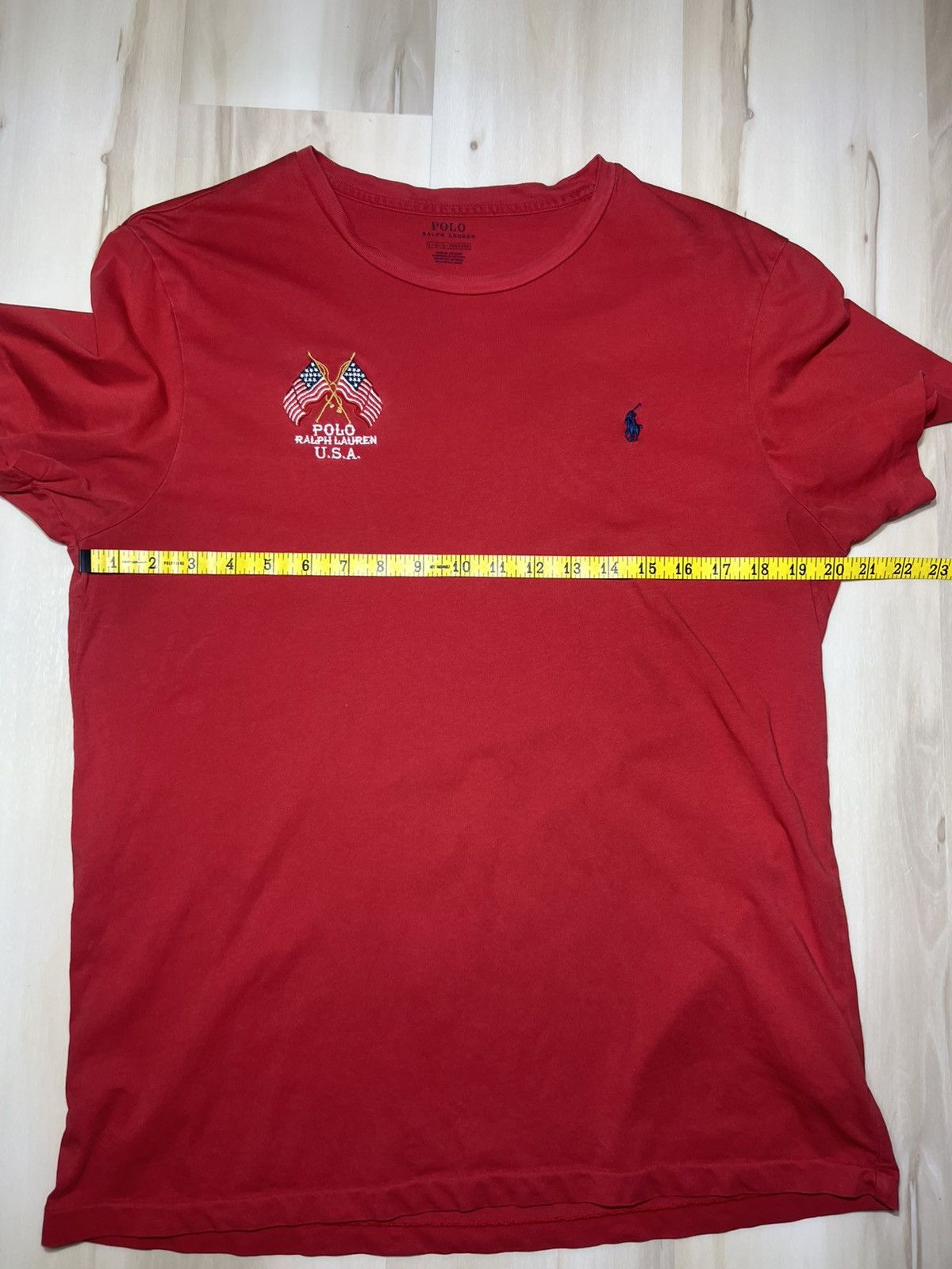 Polo Ralph Lauren Two (2) Ralph Lauren Polo Short Sleeve Shirt, American Flags Size US L / EU 52-54 / 3 - 15 Thumbnail