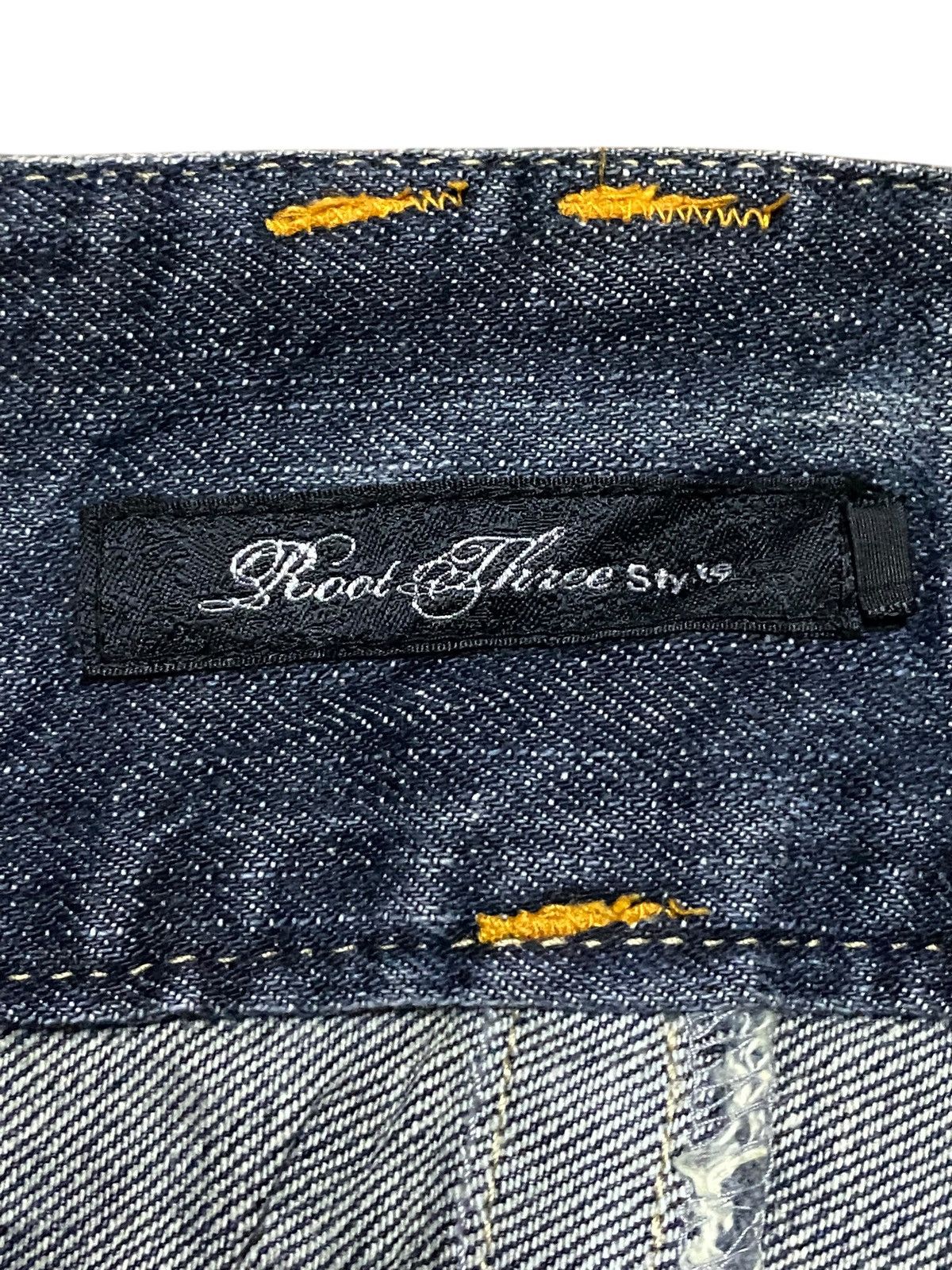 Kapital Rare Authentic Root Three Style Baggy Jeans Buckle Back Size US 33 - 18 Thumbnail