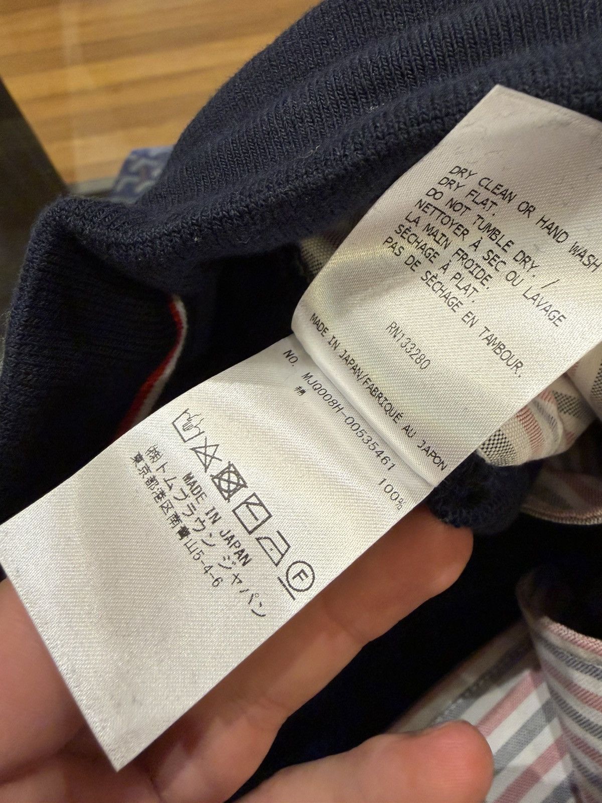 Thom Browne Thom Browne 4 Bar Sweatpants / Navy Size US 28 / EU 44 - 5 Thumbnail