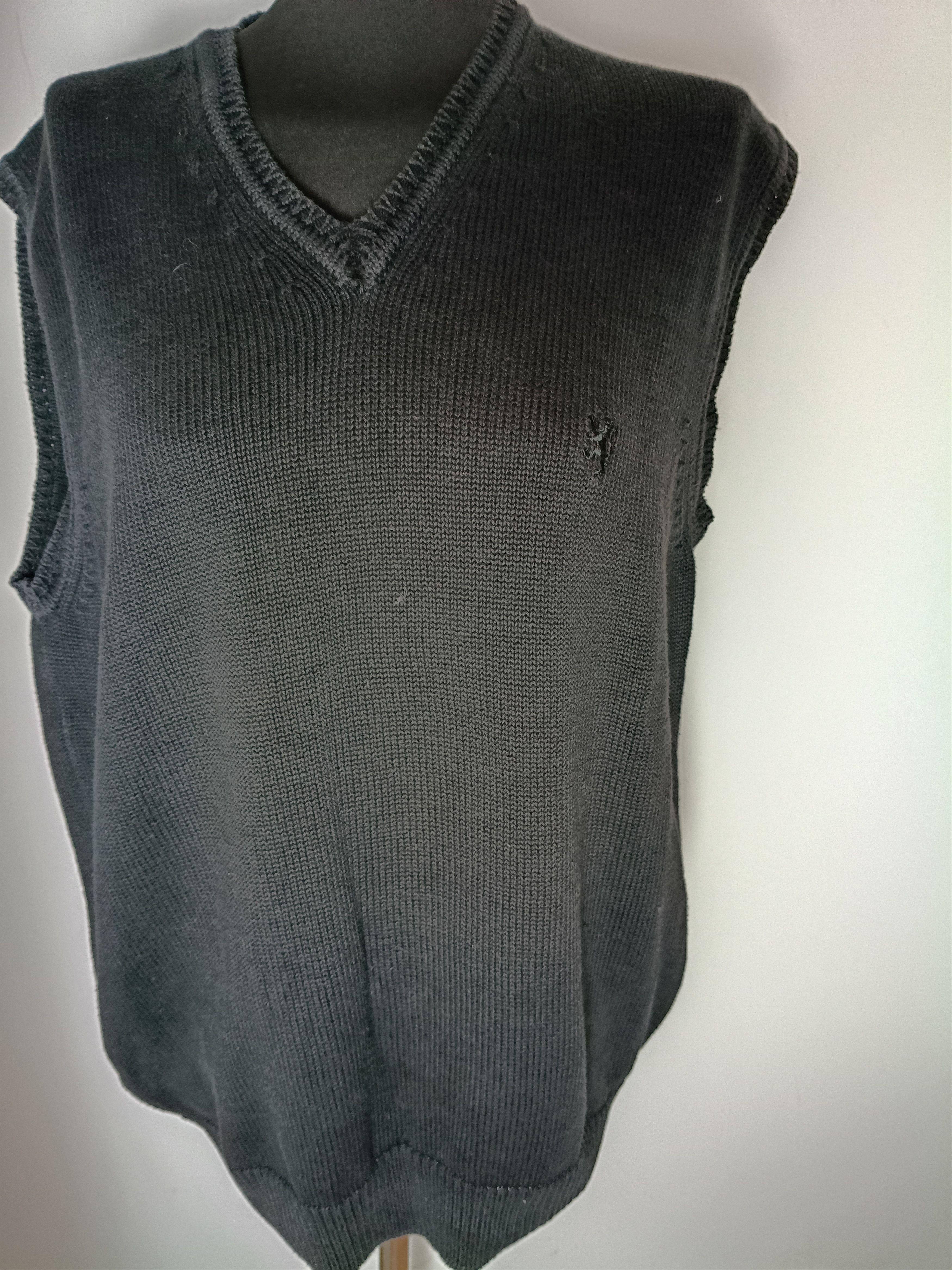 Pringle Of Scotland Black vest Size L / US 10 / IT 46 - 1 Thumbnail