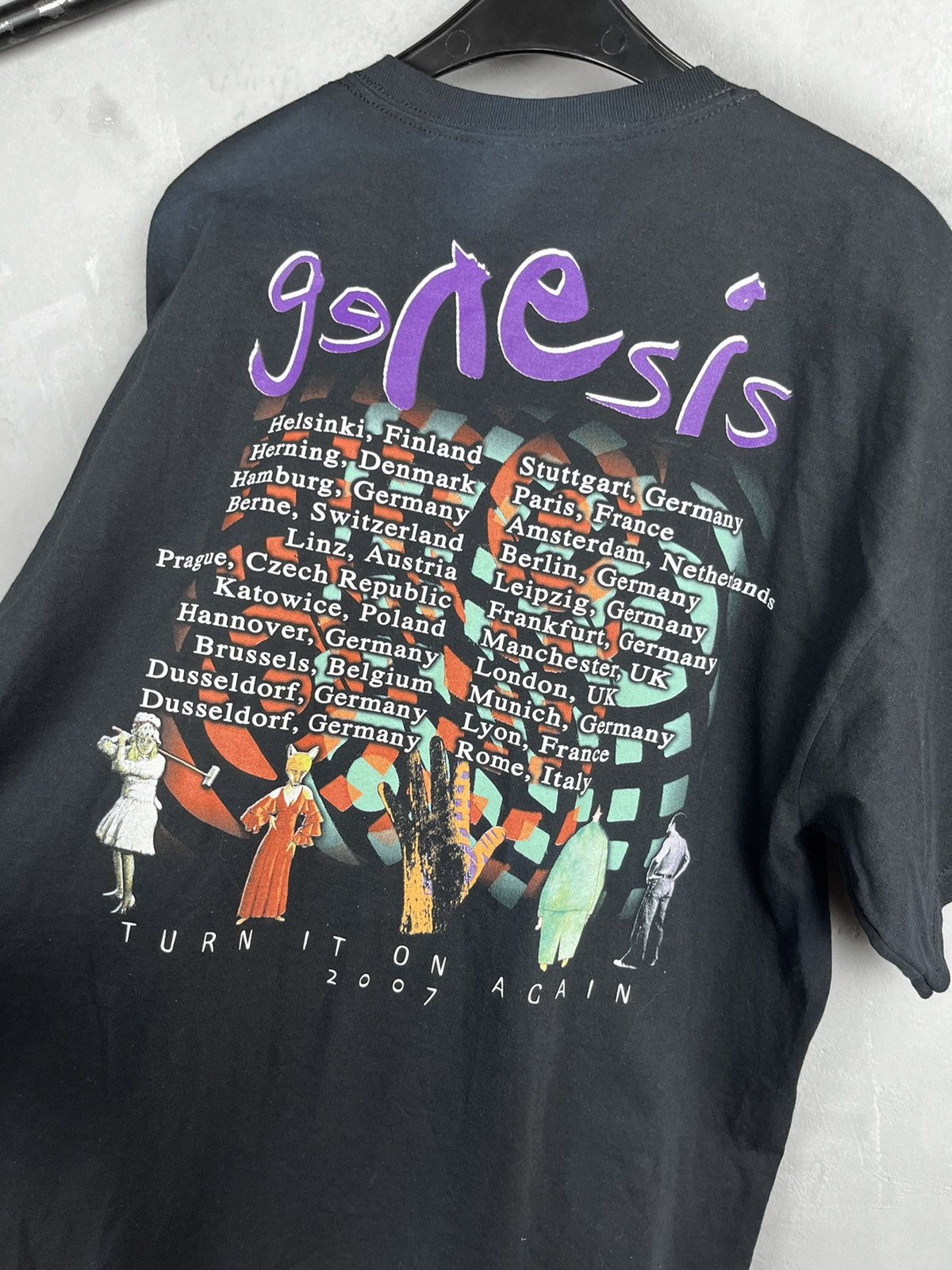 Band Tees × Vintage Genesis 2007 Vintage Faded tee Size US XL / EU 56 / 4 - 10 Thumbnail