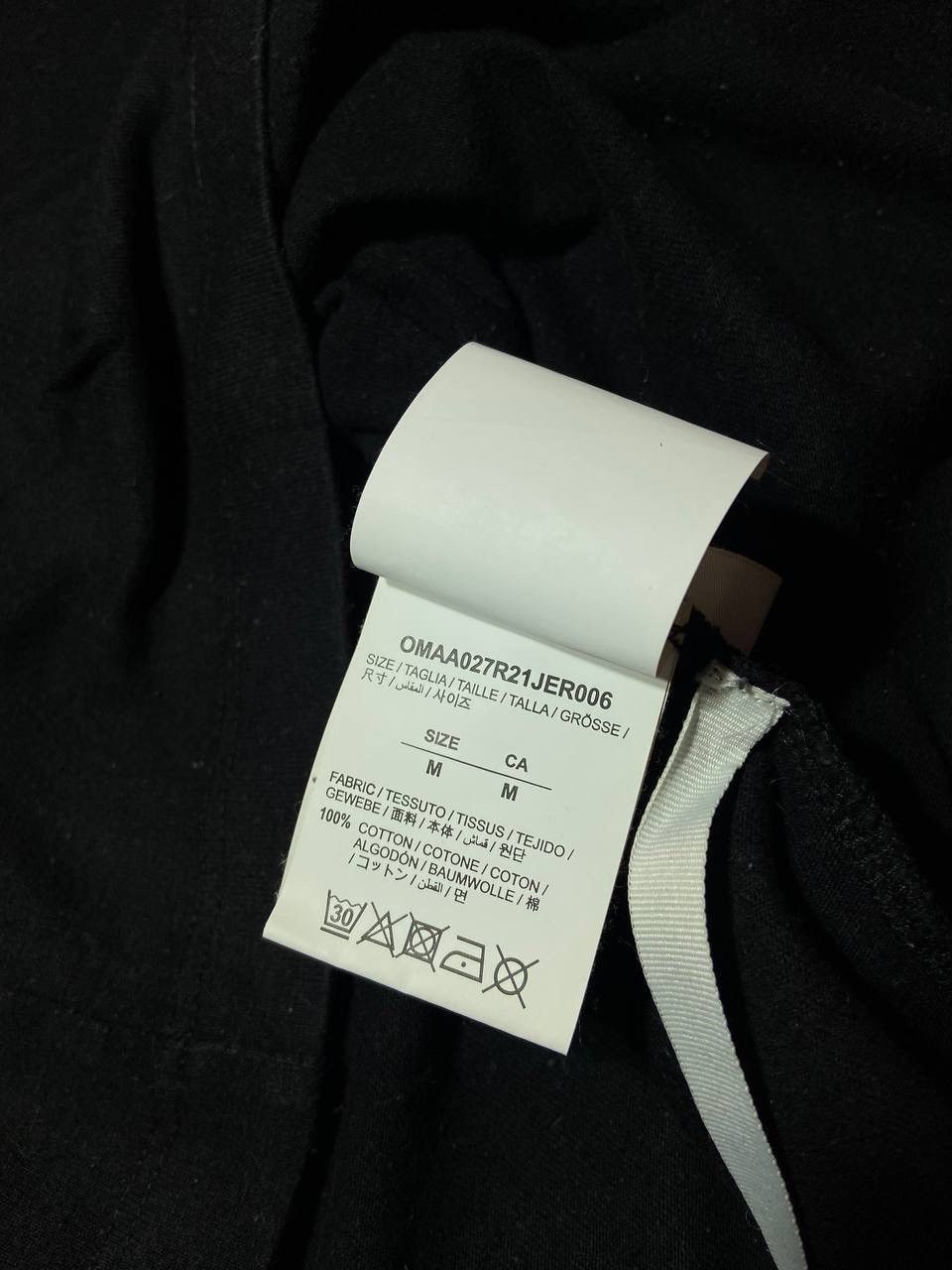 Off-White Off-White SS21 "Dematerialization" Bulldozer Tee — Black Size US M / EU 48-50 / 2 - 16 Thumbnail