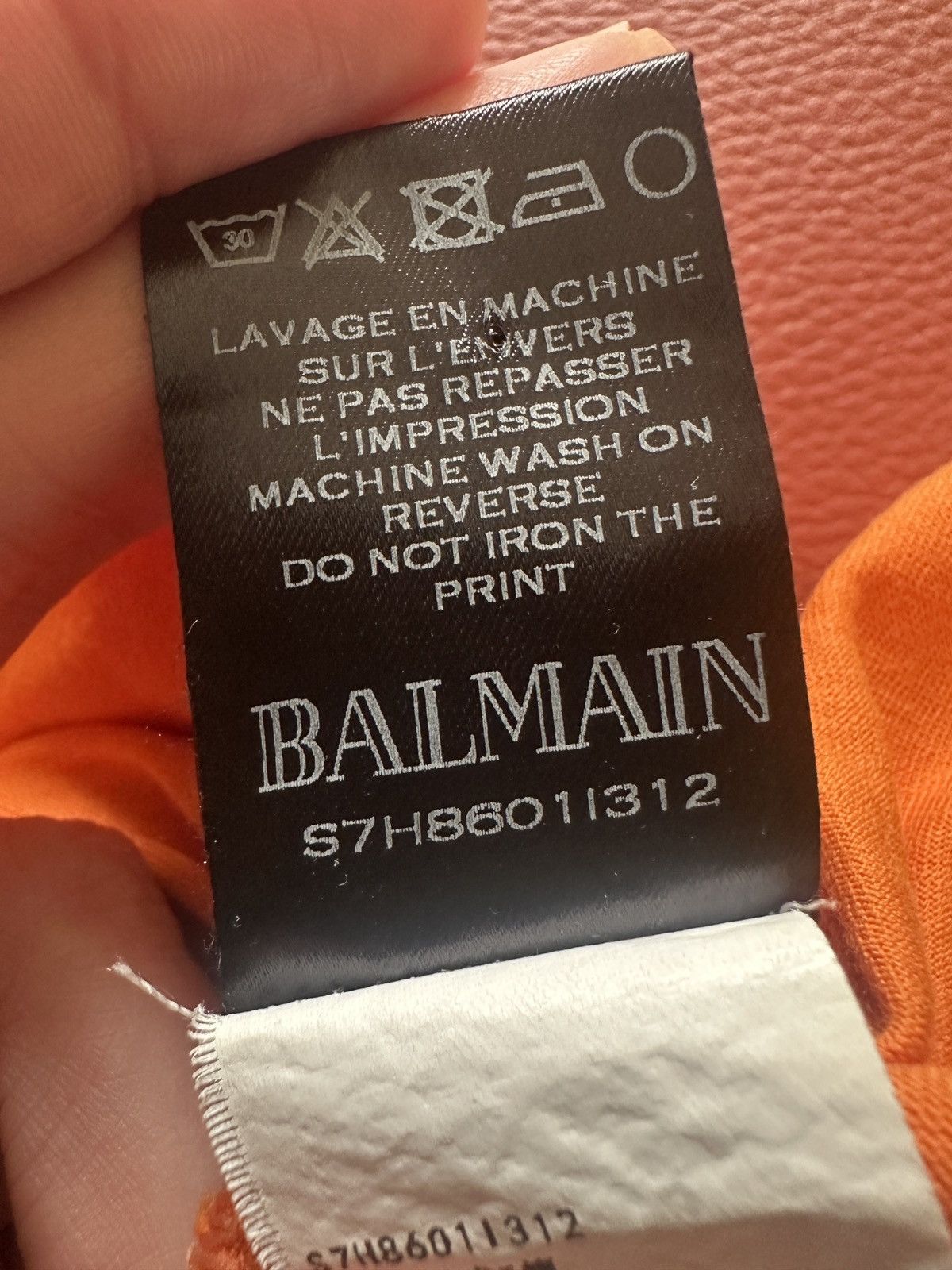 Balmain Balmain T-shirt / XL Size US XL / EU 56 / 4 - 5 Thumbnail