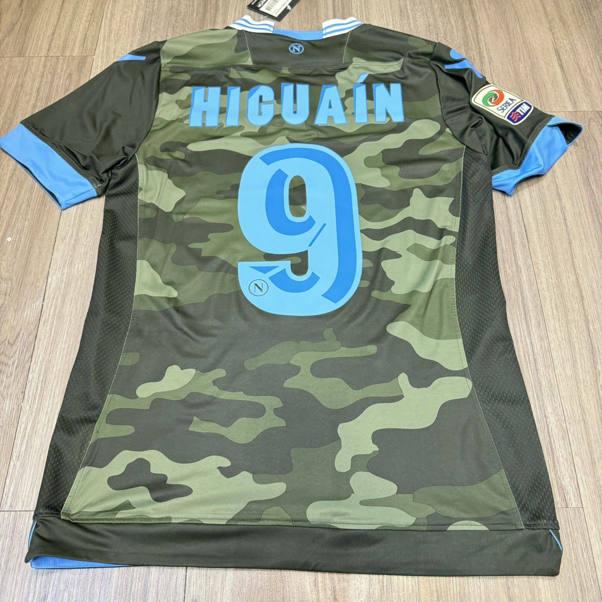 Macron Napoli 13/14 player issue away shirt #9 Higuain (bnwt) Size US M / EU 48-50 / 2 - 2 Thumbnail