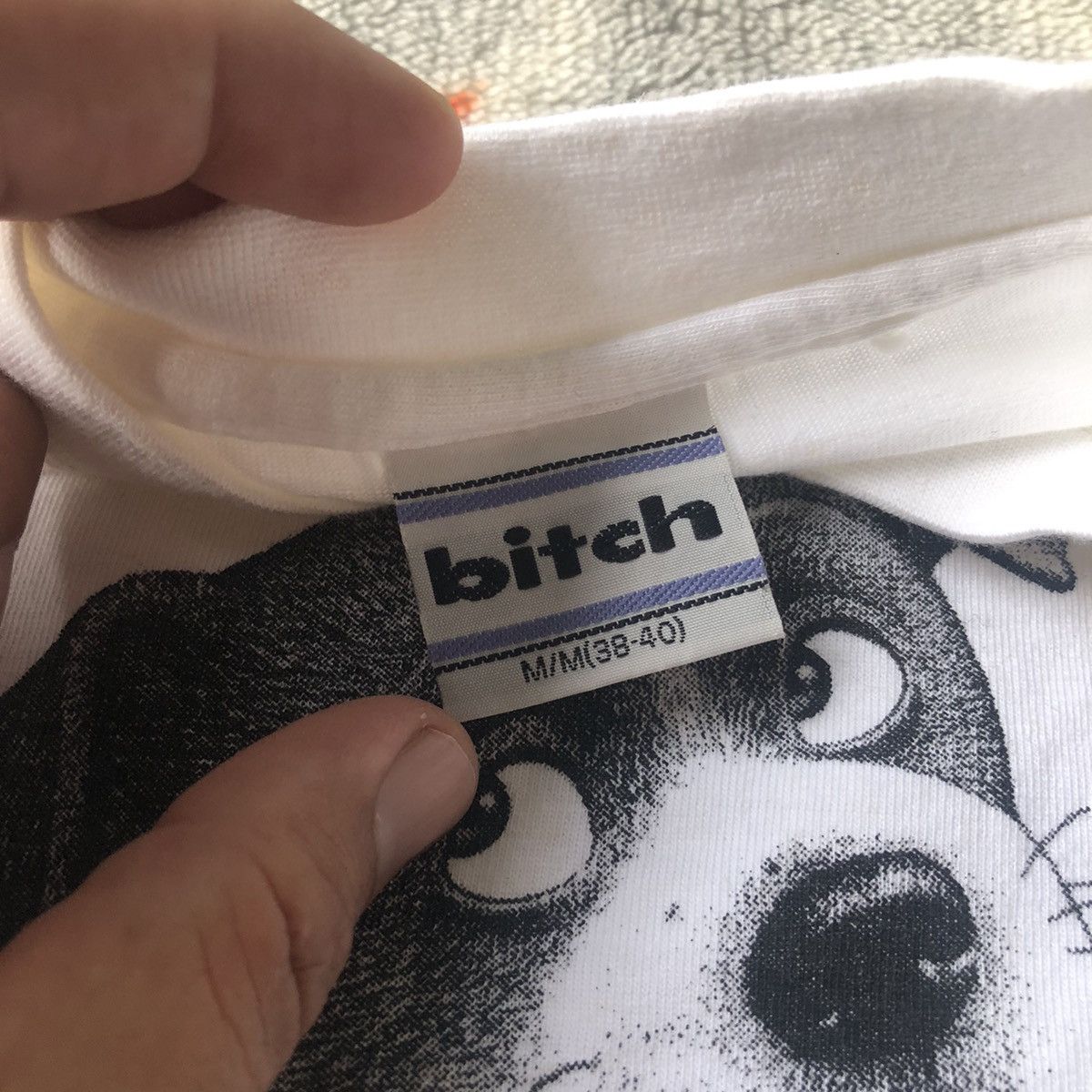 Vintage Vintage Bitch Dog Collection Kunio Shirt Tee Size US M / EU 48-50 / 2 - 11 Thumbnail