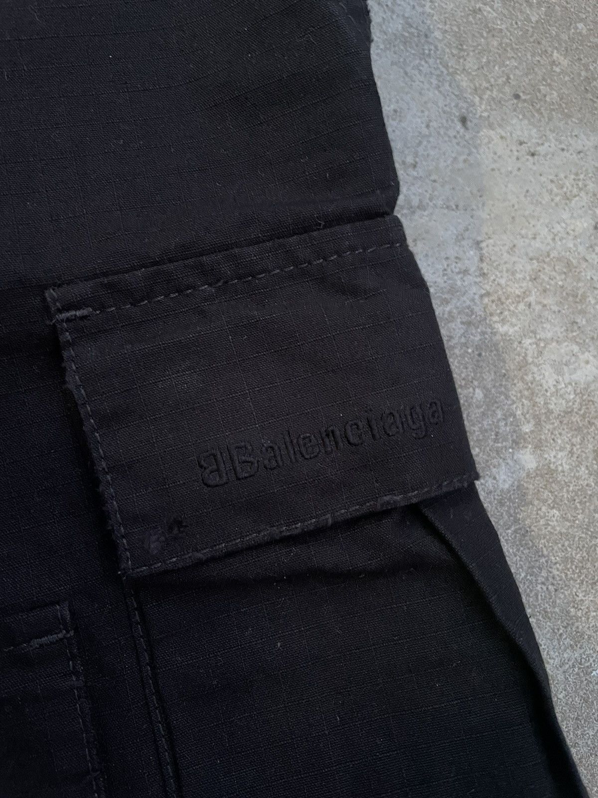 Balenciaga SS22 Hybrid Denim Cargo Pants Size US 32 / EU 48 - 5 Thumbnail