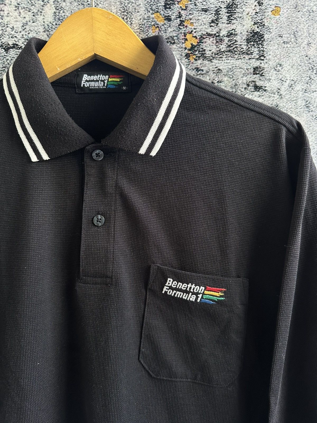 Sports Specialties TRANSPARENT BENETTON FORMULA 1 RACING TEAM LONG SLEEVE Size US M / EU 48-50 / 2 - 3 Thumbnail