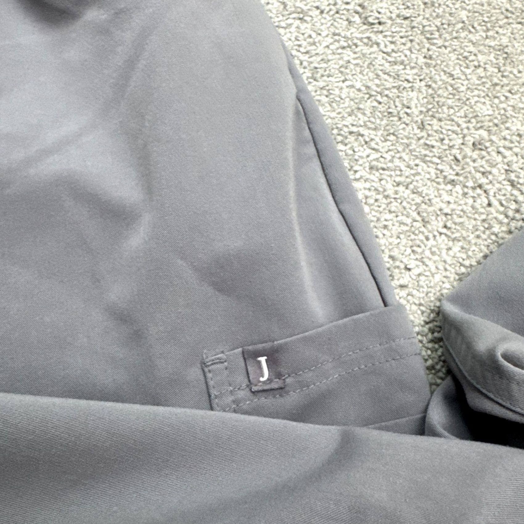 Vintage Jaanu Cargo Jogger Scrub Pants Womens Medium Short Gray Drawstring Medical Work Size 32" / US 10 / IT 46 - 5 Thumbnail