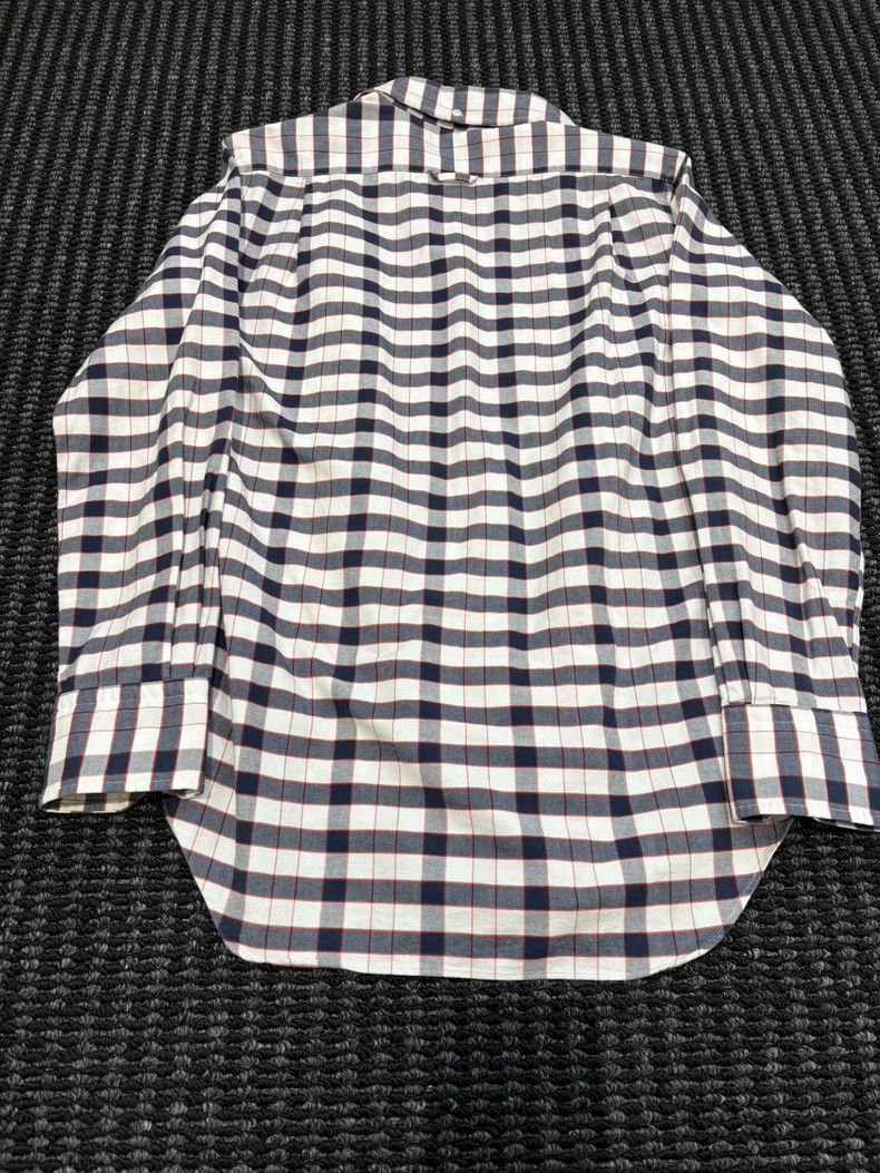 Thom Browne Thom Browne Gray plaid shirt with collar Size US S / EU 44-46 / 1 - 2 Thumbnail