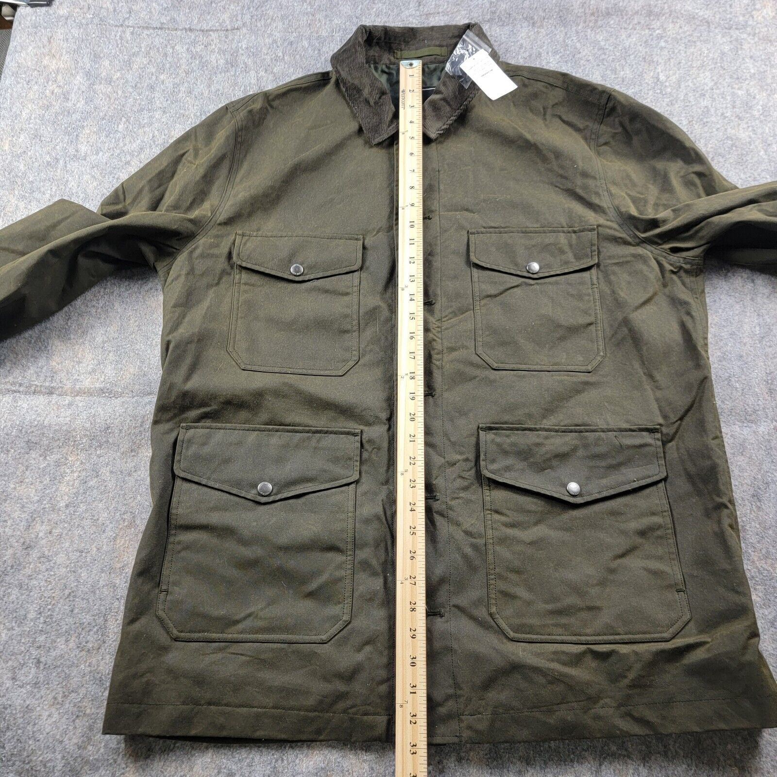 Todd Snyder Todd Snyder English Oil Cloth Cruiser Barn Jacket Size US XL / EU 56 / 4 - 9 Thumbnail