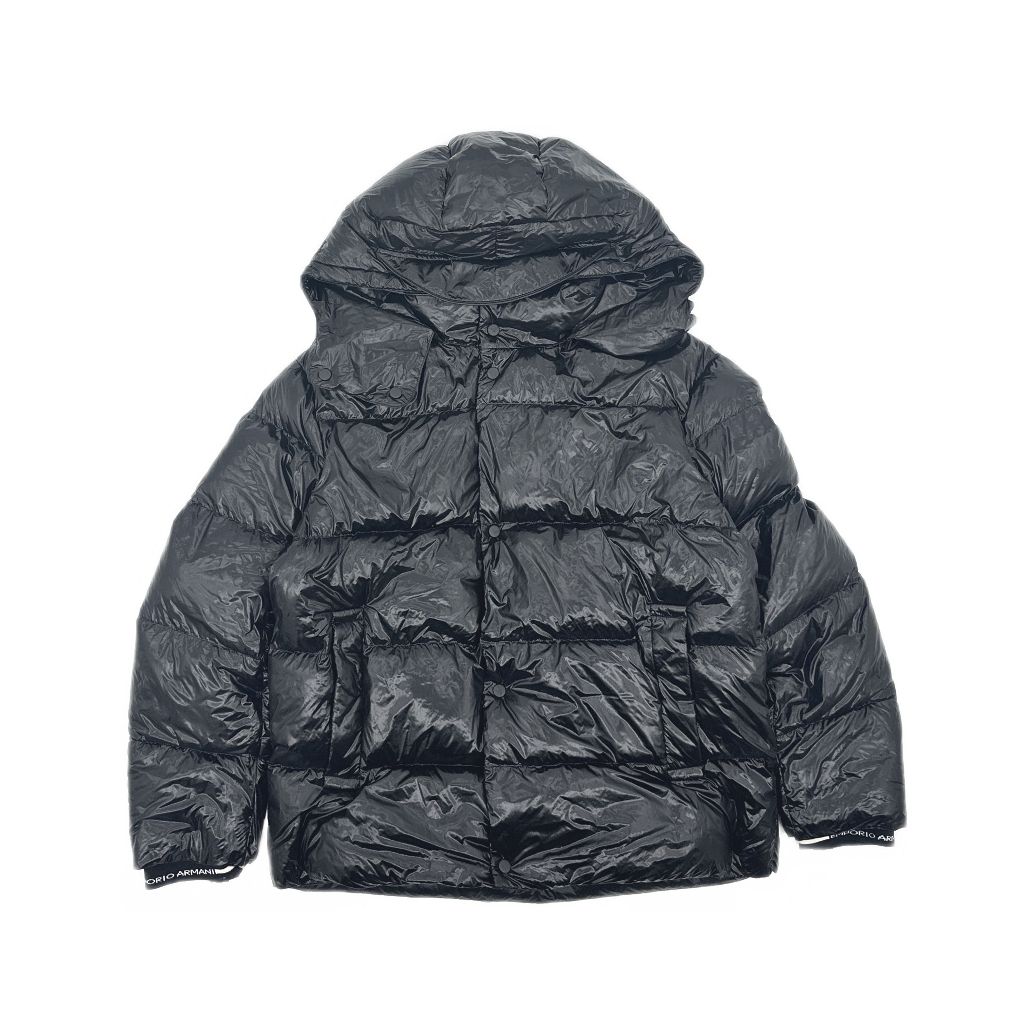 Emporio Armani Emporio Armani Glossy Down Puffer Jacket Size M Size US M / EU 48-50 / 2 - 1 Thumbnail