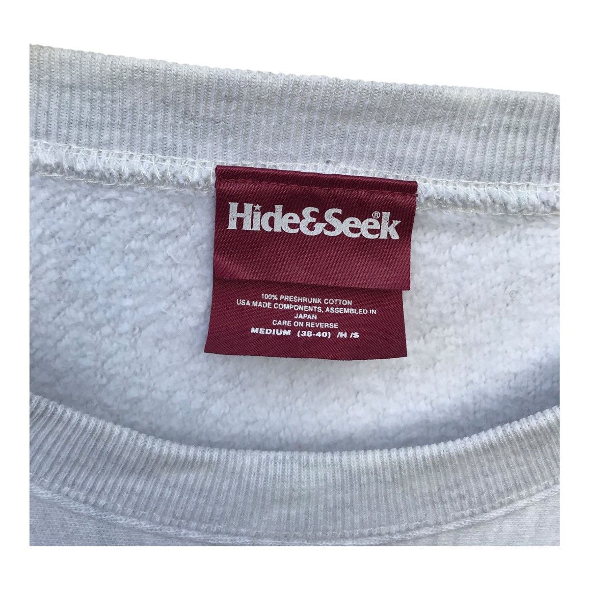 Japanese Brand Hide and Seek Oakland California Sweatshirt Size US S / EU 44-46 / 1 - 2 Thumbnail