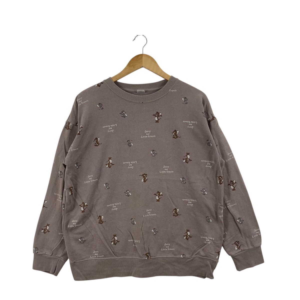 Other TOM & JERRY CARTOON Over Print Baggy Sweatshirt Pullover Size XXL / US 16-18 / IT 52-54 - 4 Thumbnail