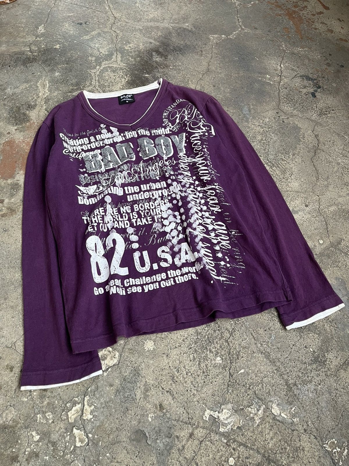 Beauty Beast × Hysteric Glamour × If Six Was Nine 2000s JAPANESE BADBOY POEM DOUBLE LAYER GOTHIC PUNK STYLE Size US M / EU 48-50 / 2 - 4 Thumbnail