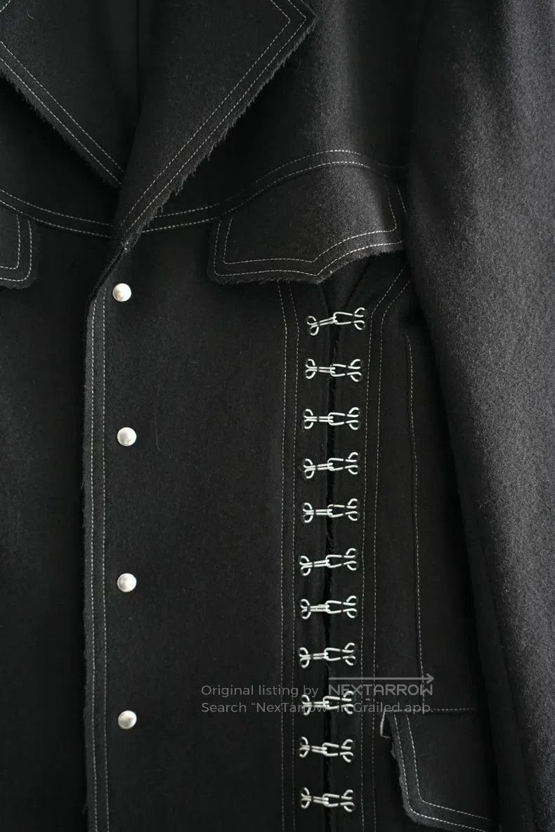 Yohji Yamamoto YOHJI YAMAMOTO Hook button military style jacket suit Size US M / EU 48-50 / 2 - 6 Thumbnail