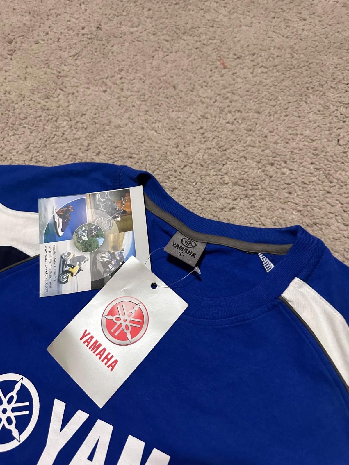 Yamaha YAMAHA Racing Moto Vintage Style Big Logo T-shirt Size L Size US L / EU 52-54 / 3 - 4 Thumbnail