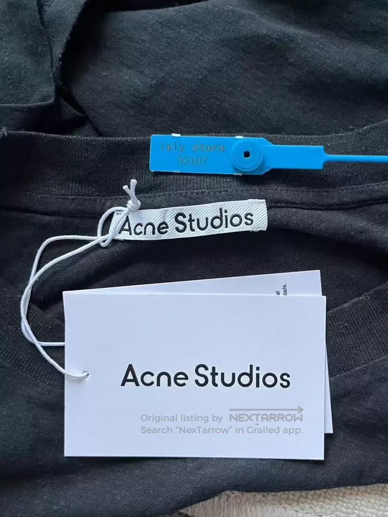 Acne Studios Acne Studios 1996 series letter print round neck short sle Size US XS / EU 42 / 0 - 5 Thumbnail
