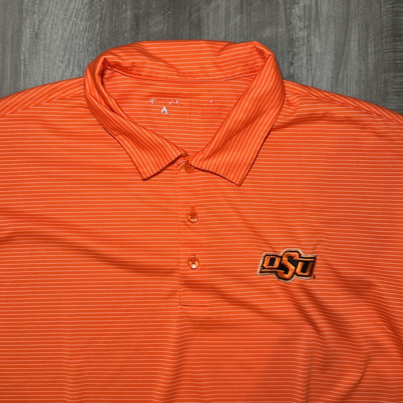 Antigua Oklahoma State Cowboys Antigua Polo - XL Size US XL / EU 56 / 4 - 5 Thumbnail