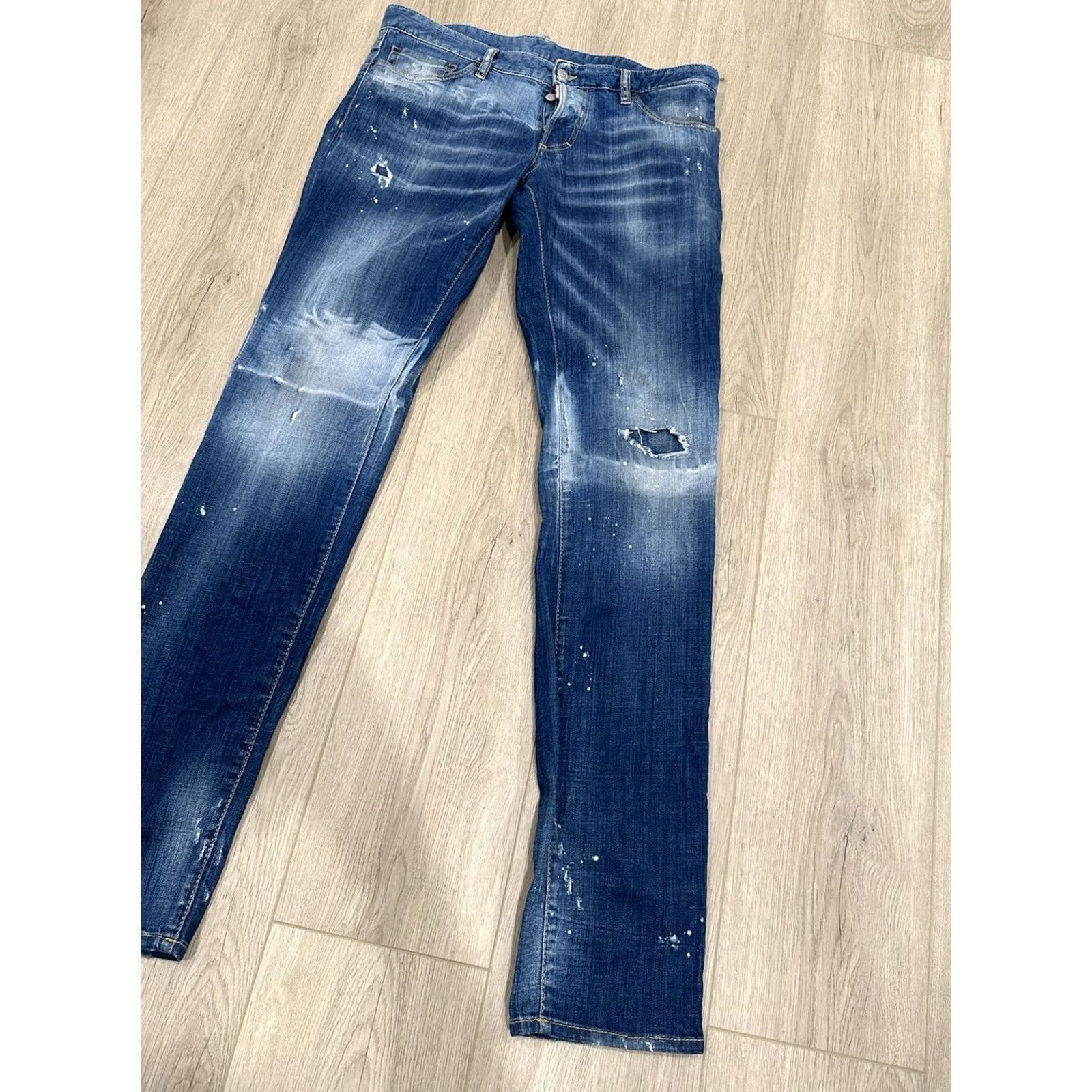 Dsquared2 DSQUARED2 Jeans 50 Distressed Denim Size US 34 / EU 50 - 2 Thumbnail