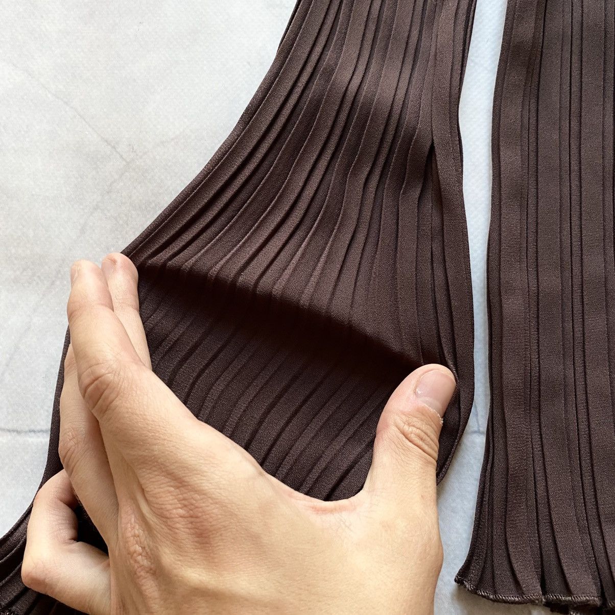 Pleats Please Issey Miyake Vintage Issey Miyake Pleats Please Style Button Down Shirt Size S / US 4 / IT 40 - 4 Thumbnail