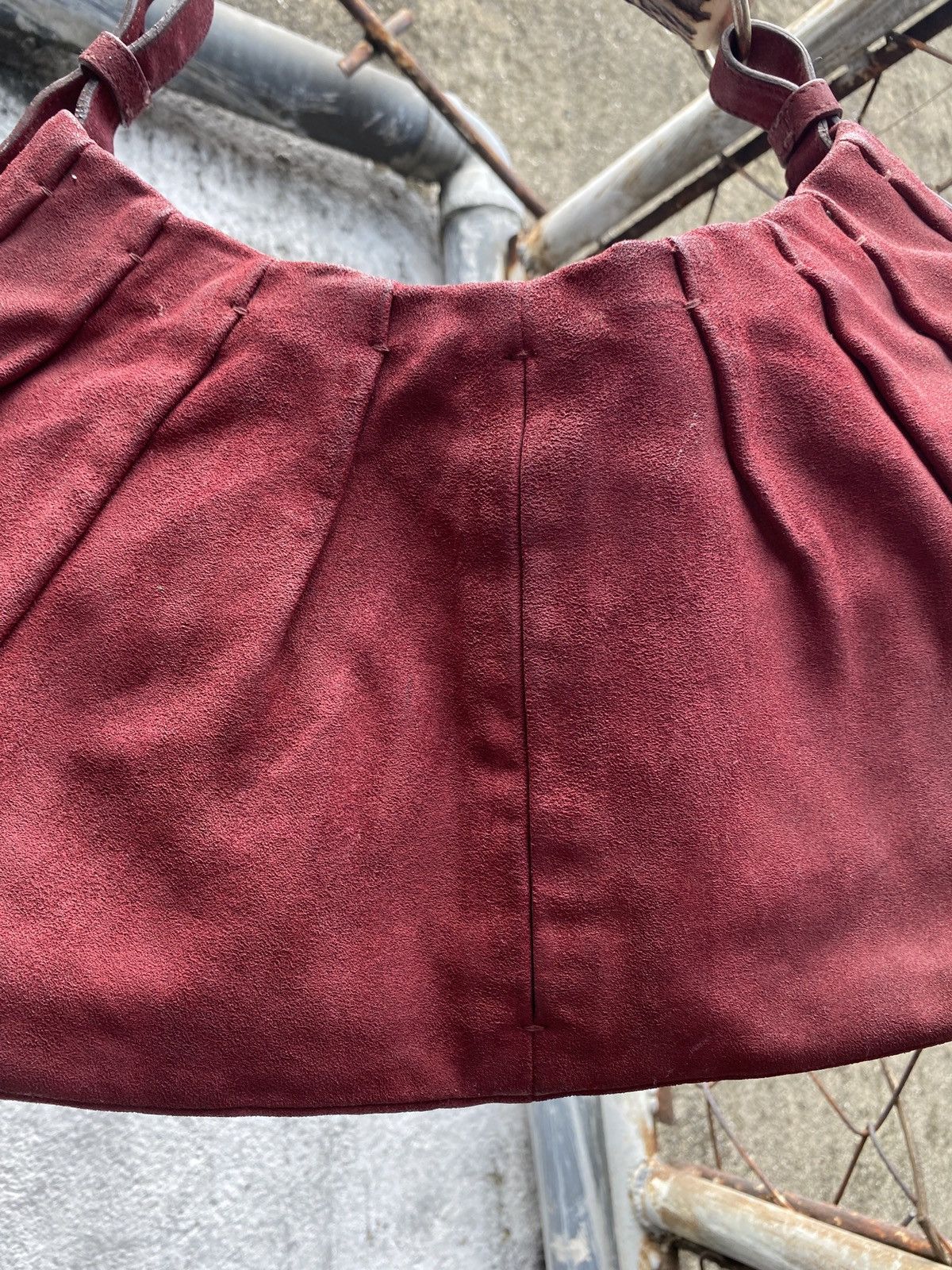 Yves Saint Laurent Rare Yves Saint Laurent - Tom Ford - Burgundy Mombasa Hobo Size ONE SIZE - 9 Thumbnail