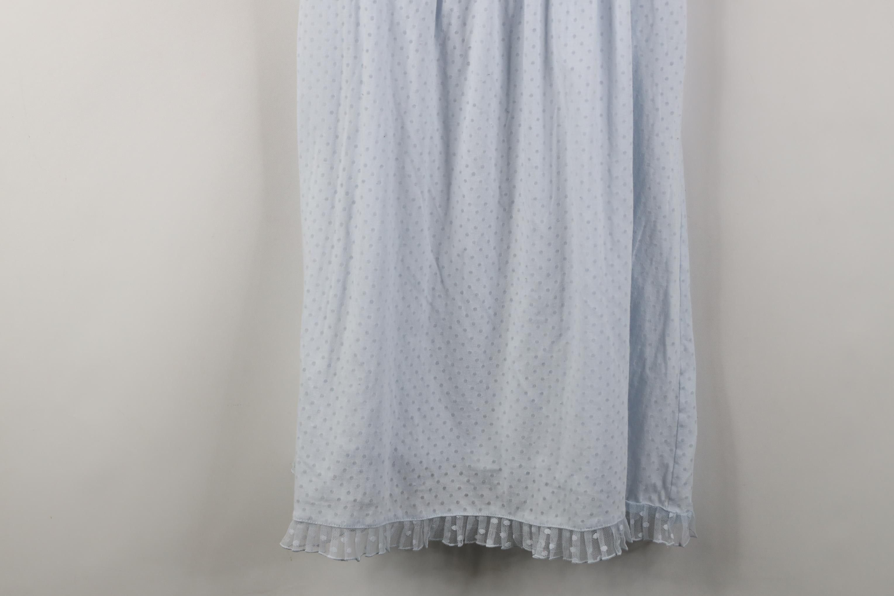 Oscar De La Renta Vintage Y2K Oscar de la Renta Lace Ruffled Night Gown Size XL / US 12-14 / IT 48-50 - 4 Thumbnail