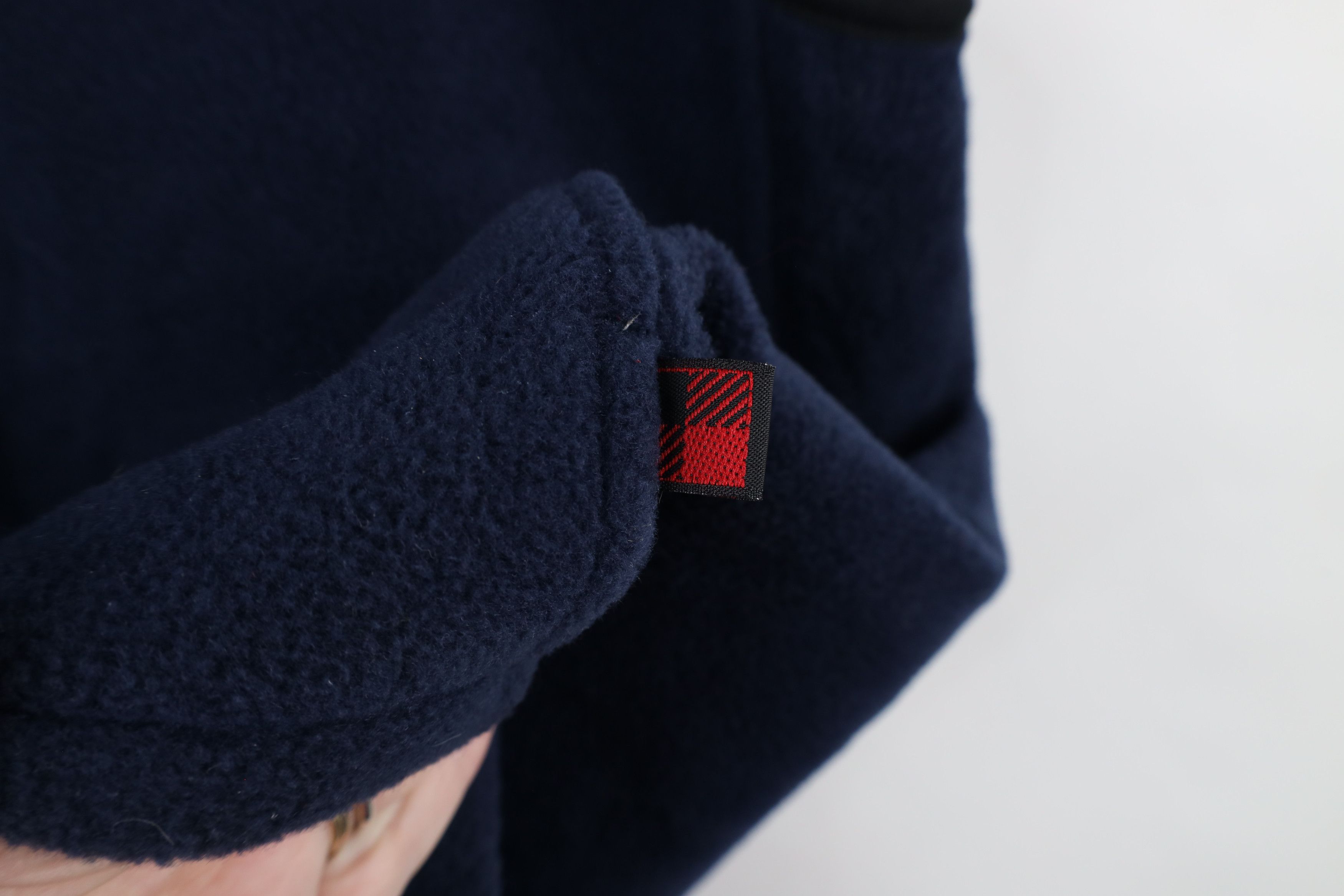 Vintage × Woolrich Woolen Mills Vintage Woolrich Spell Out Full Zip Fleece Vest Jacket Blue Size US M / EU 48-50 / 2 - 5 Thumbnail