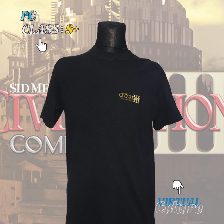 Vintage Vintage Civilization 3 T-shirt RARE Size US L / EU 52-54 / 3 - 2 Thumbnail