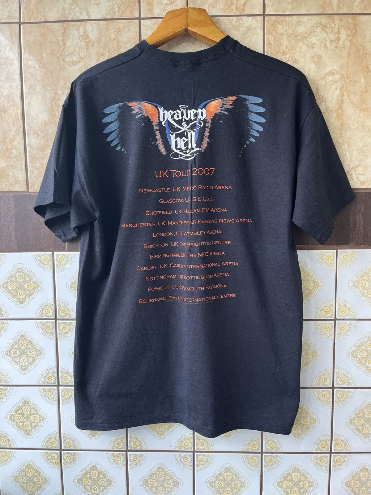 Black Sabbath Black Sabbath heaven and hell 2007 tee shirt Size US XL / EU 56 / 4 - 2 Thumbnail