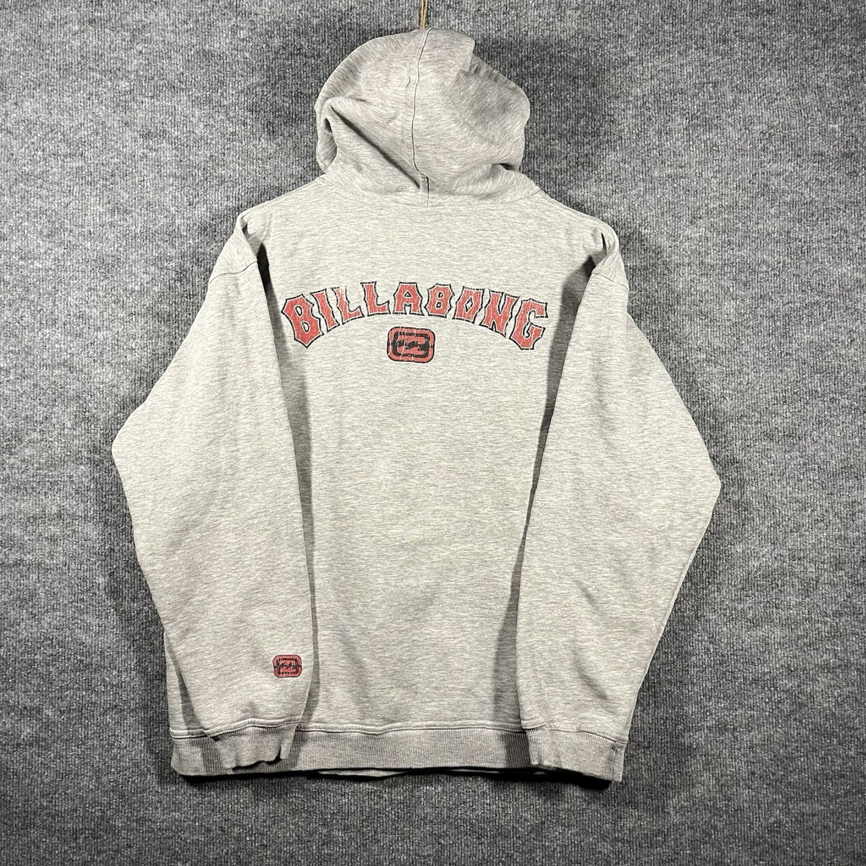 Billabong VTG Billabong Hoodie Sweatshirt Mens Large Gray 90s Grunge Skate Surf Hooded Pullover USA Shipping Size US L / EU 52-54 / 3 - 4 Thumbnail