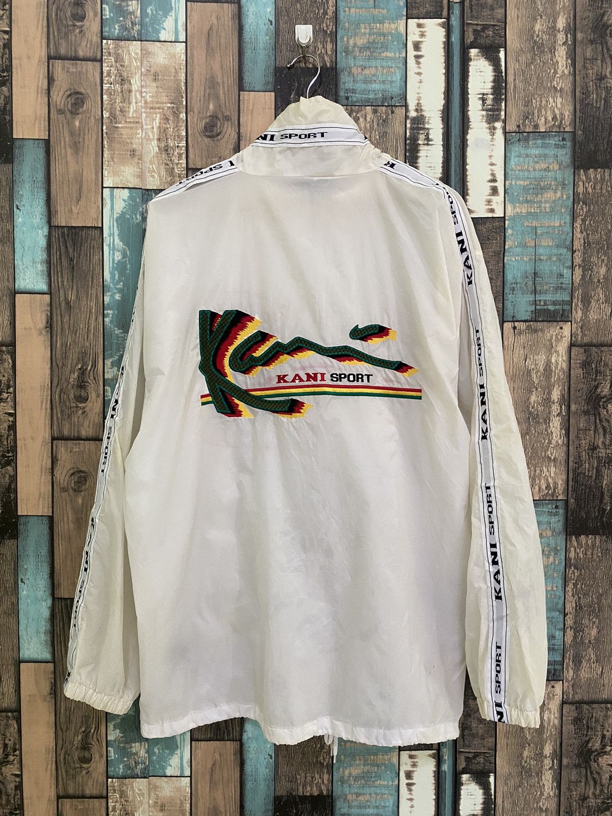 Karl Kani × Vintage Vintage Karl Kani Embroidered Logo Jacket Size US L / EU 52-54 / 3 - 1 Thumbnail