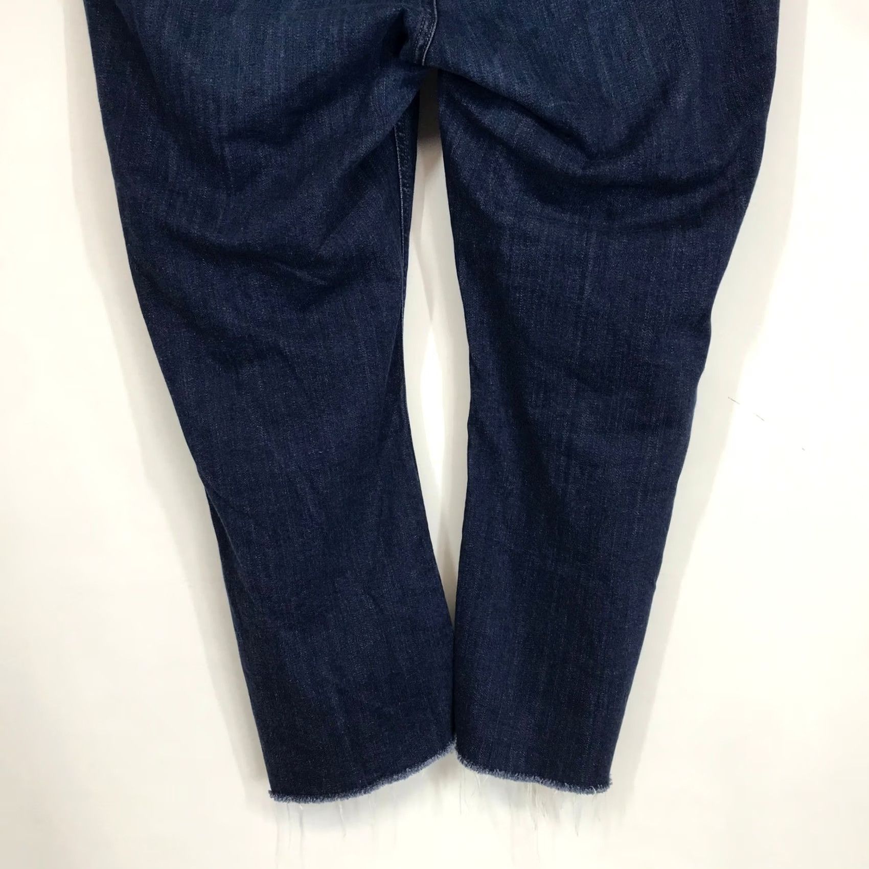 J.Crew J.CREW Dark Wash Denim Bootcut Crop Jeans 9 Inch Demi Boot 36 Women's Vintage? No Size 25" / US 0 / IT 36 - 6 Thumbnail