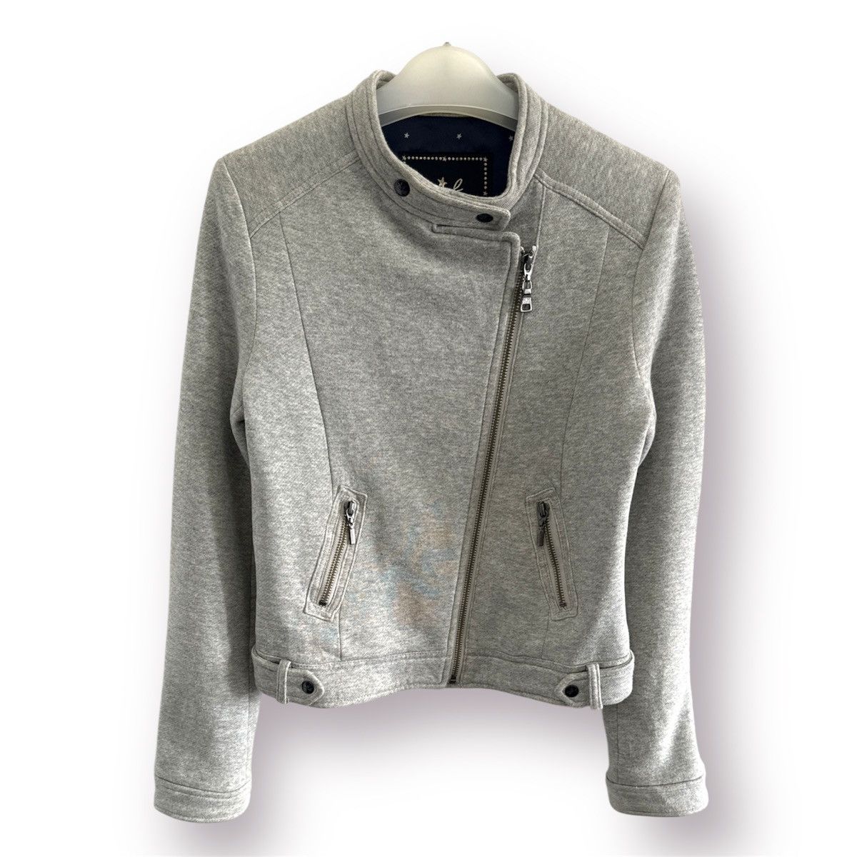 agnes b. 🔥 Vintage Agnes B Japan Paris minimalist Sweat Jacket Size XXS / US 00 / IT 34 - 1 Thumbnail