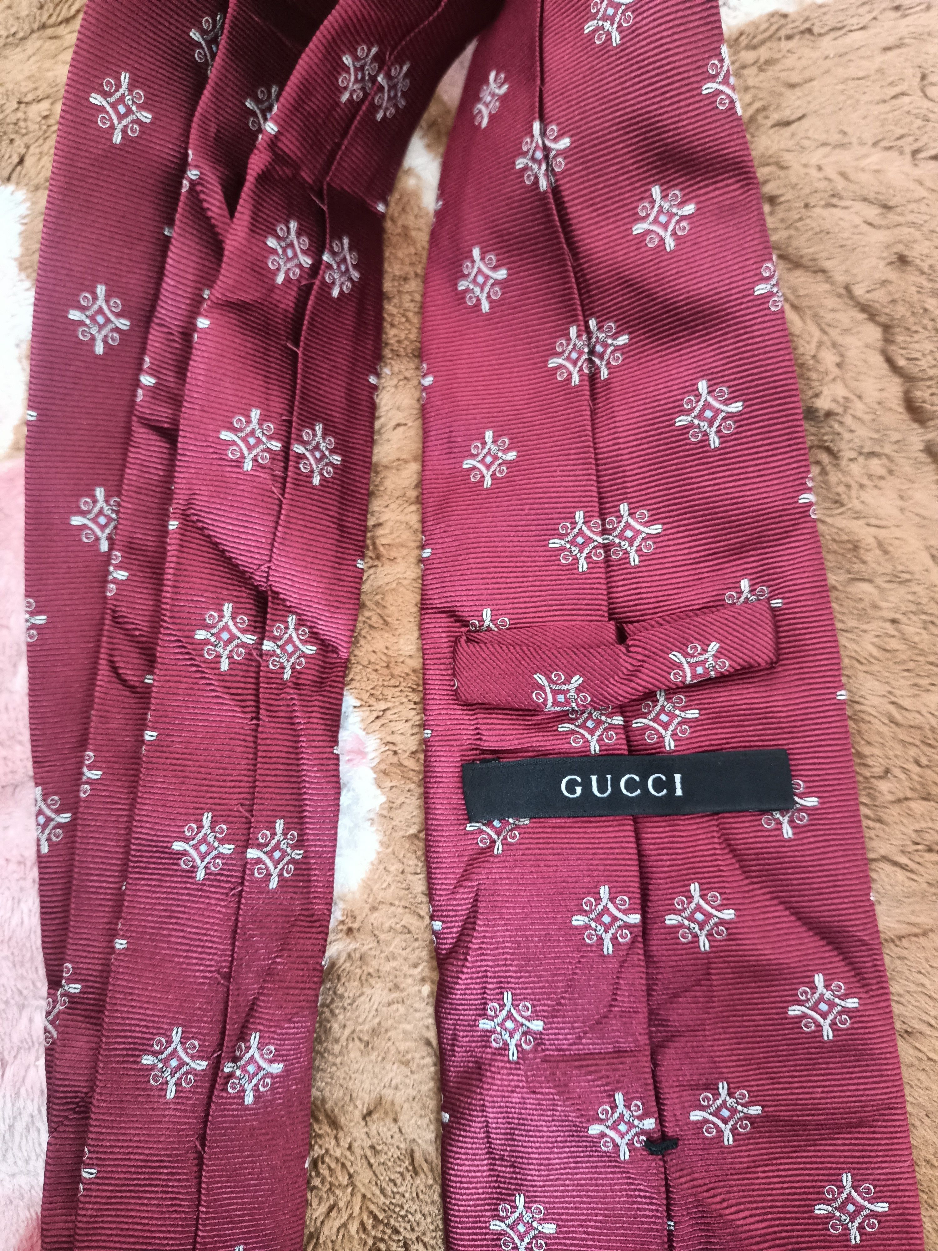 Gucci Gucci Made in Italy neckties Size ONE SIZE - 4 Thumbnail