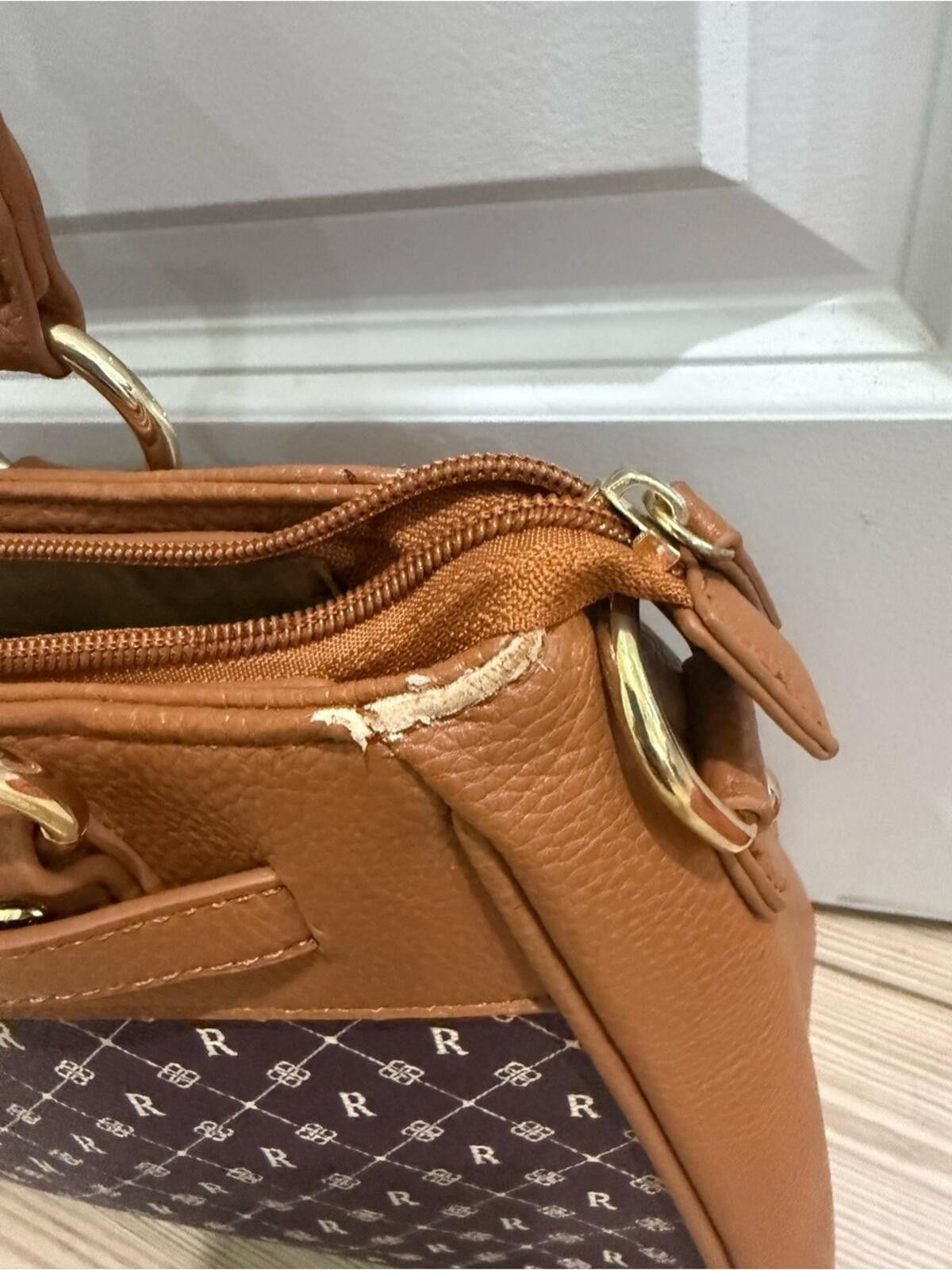 Other Classic Monogram Satchel Handbag in Cognac Brown Size ONE SIZE - 9 Thumbnail