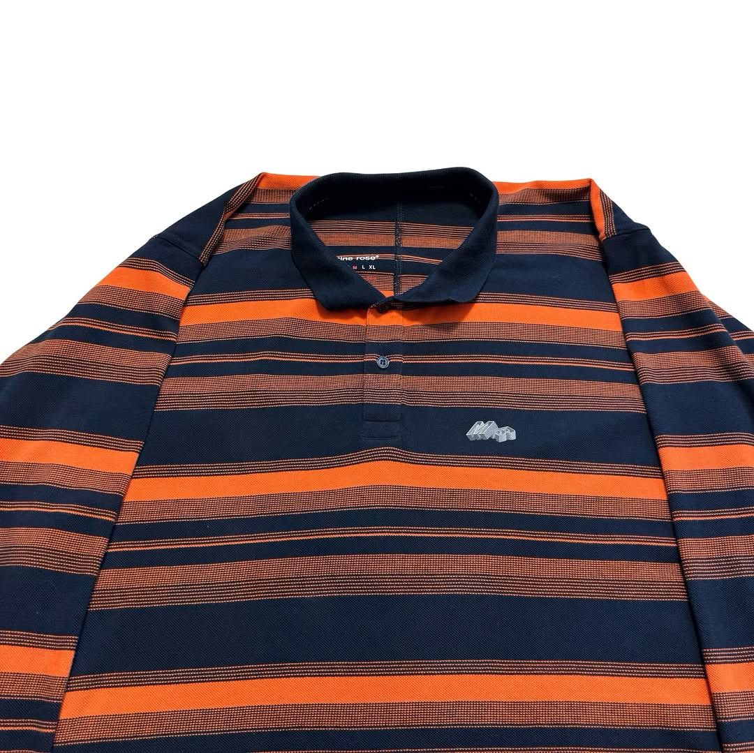 Martine Rose Martine Rose SS24 Longsleeve Polo Shirt in Orange Size US M / EU 48-50 / 2 - 6 Thumbnail