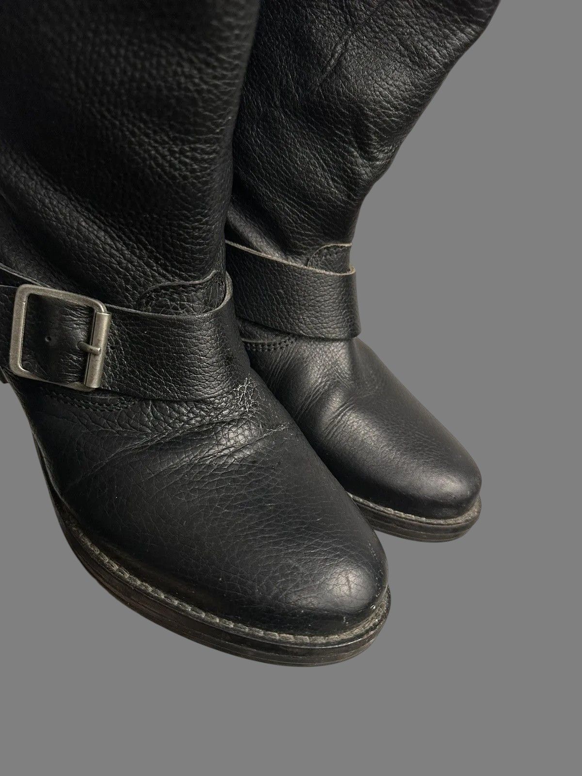 If Six Was Nine Rare Last Drop Hand Made Leather Boots Guidi Rick Owens GOA Size US 7 / EU 40 - 5 Thumbnail