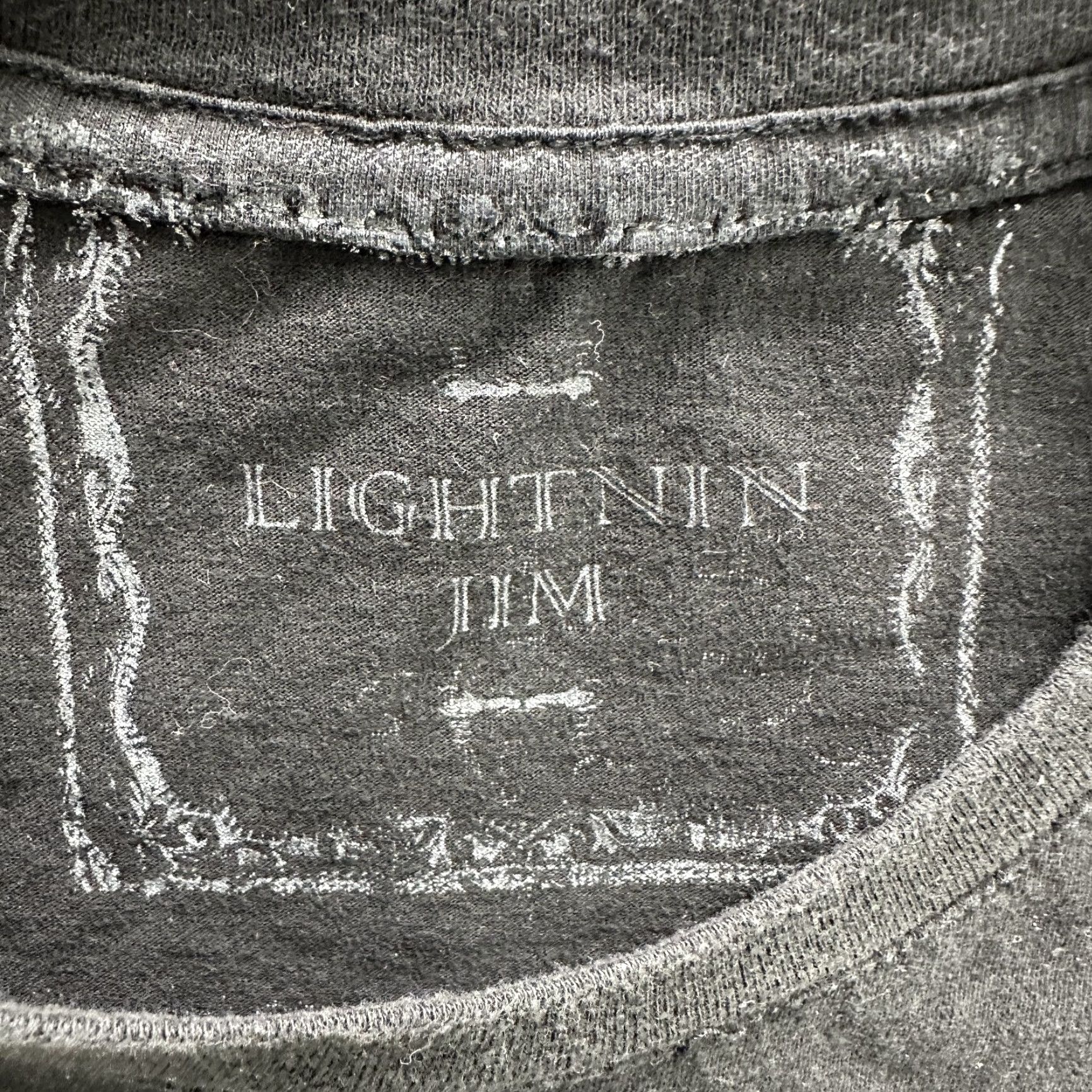 Vintage Lightnin Jim The Dark Angels Shirt Mens Large Black Graphic Size US M / EU 48-50 / 2 - 6 Thumbnail