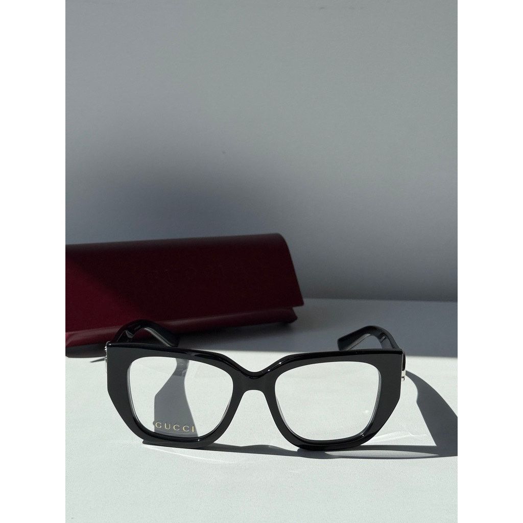 Gucci NEW Gucci GG1952O Black Thick Rim Eyeglasses Frames $515 Size ONE SIZE - 6 Thumbnail