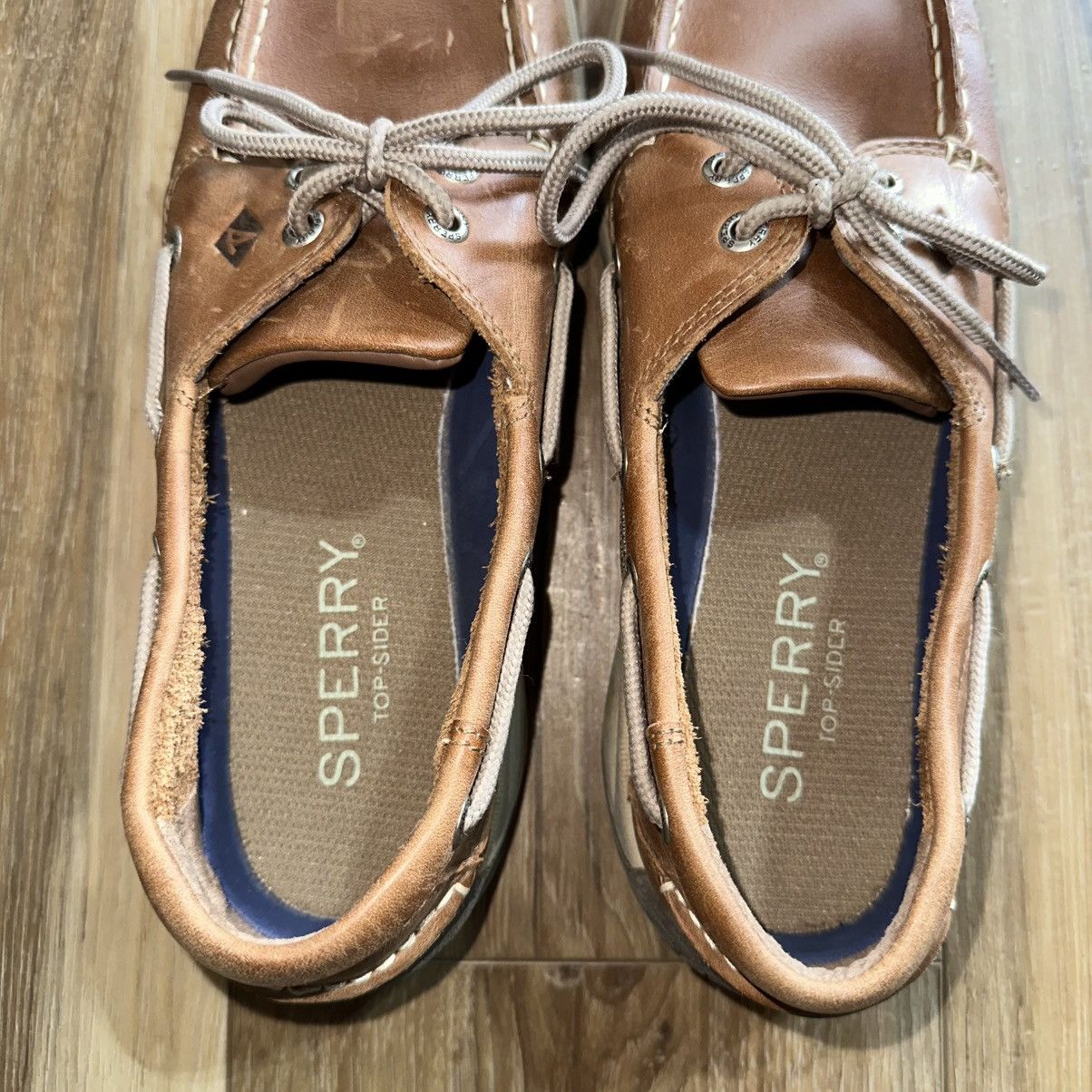 Sperry Sperry Top-Sider Intrepid 2 Eye Boat Shoe, Dark Tan, Size 9 Size US 9 / EU 42 - 7 Thumbnail