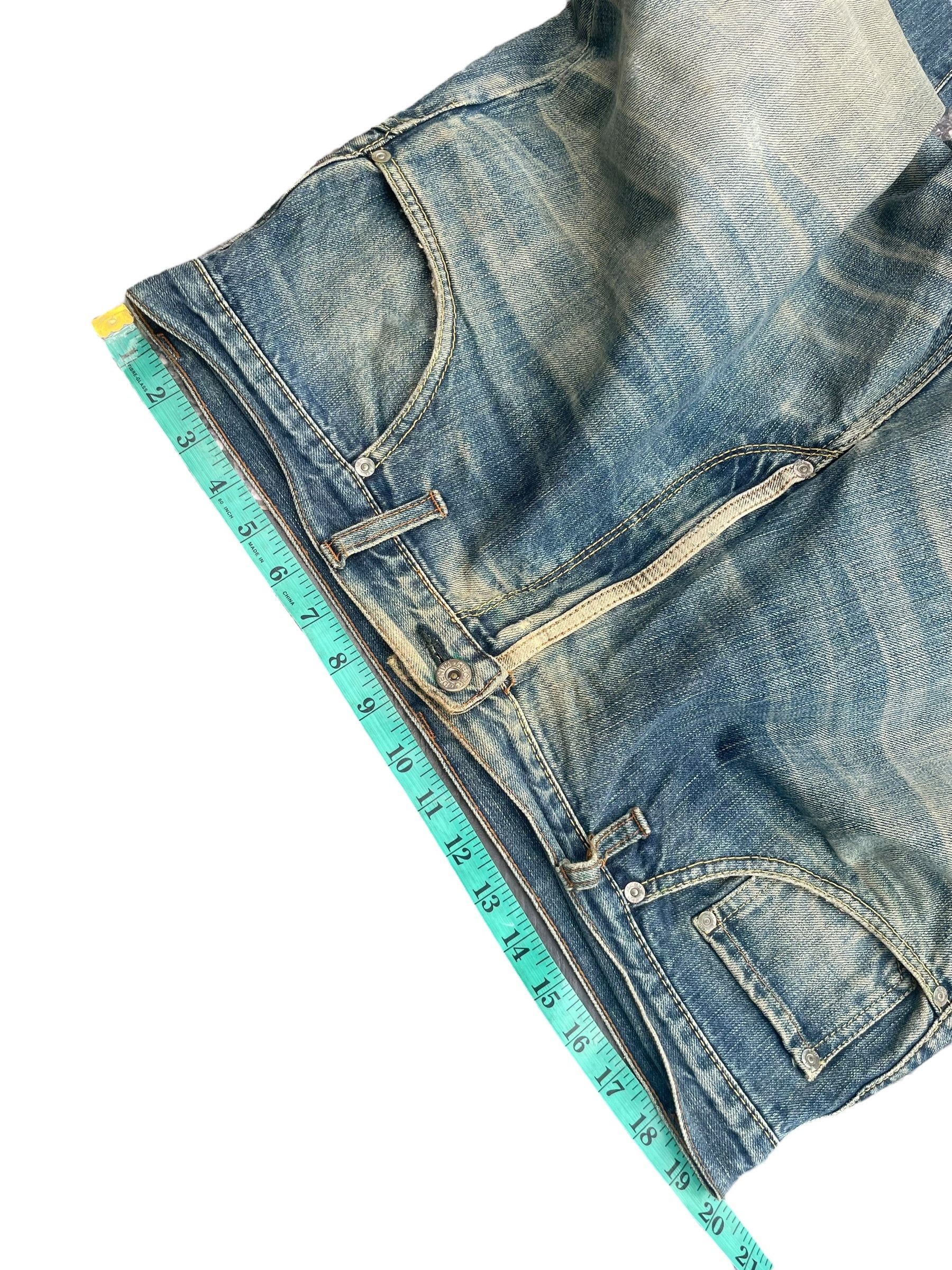 Japanese Brand Vintage Masterpiece Distresed Denim Size US 40 / EU 56 - 9 Thumbnail