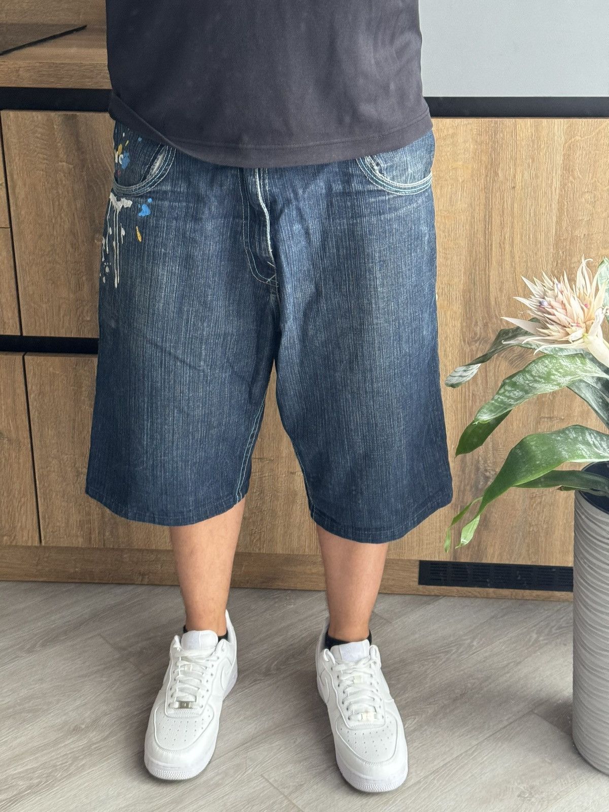 JNCO × Southpole × Vintage Vintage Southpole Baggy Shorts JNCO Style Size US 36 / EU 52 - 10 Thumbnail